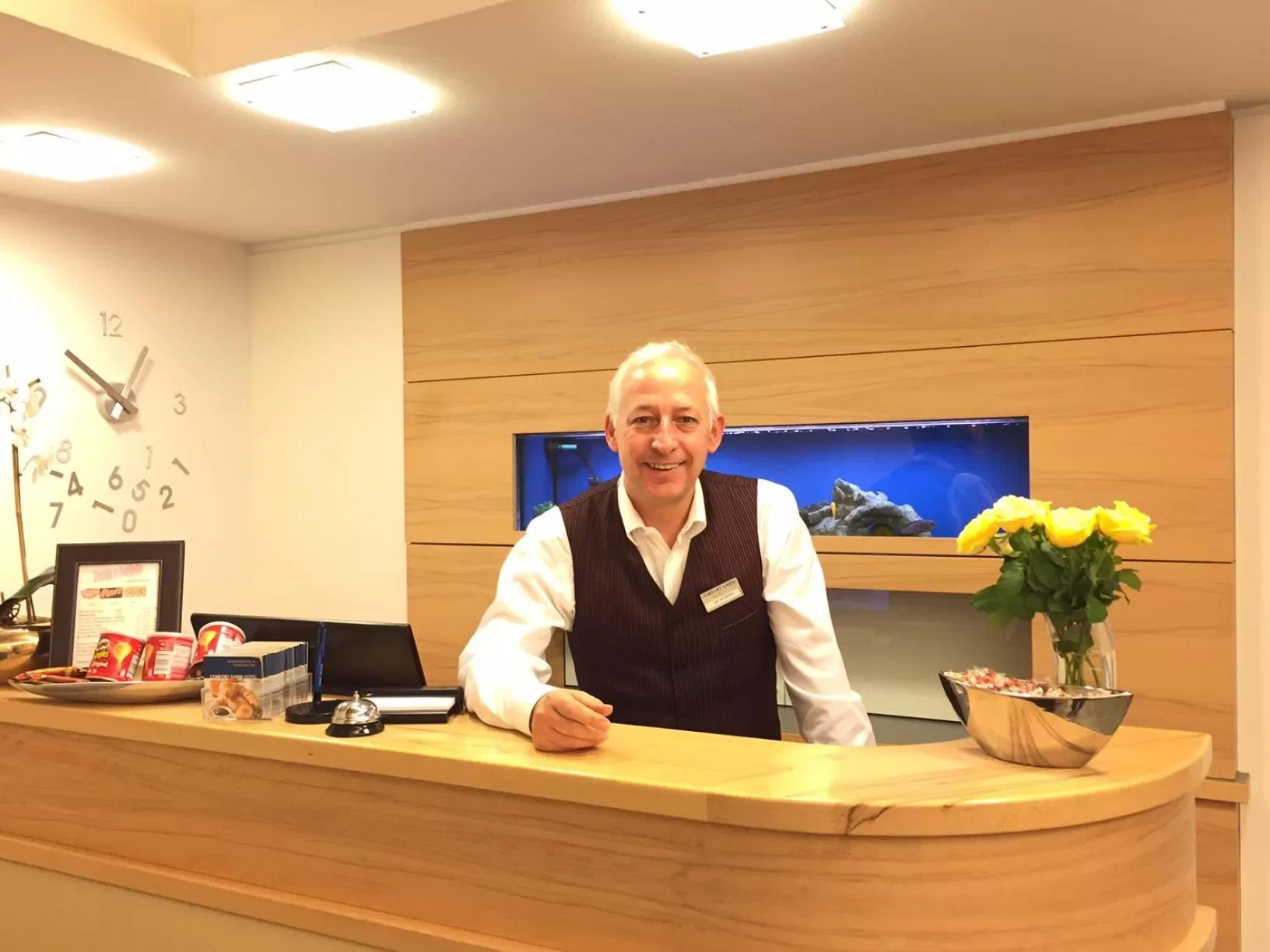 People in Comfort Garni Stadtzentrum Hotel