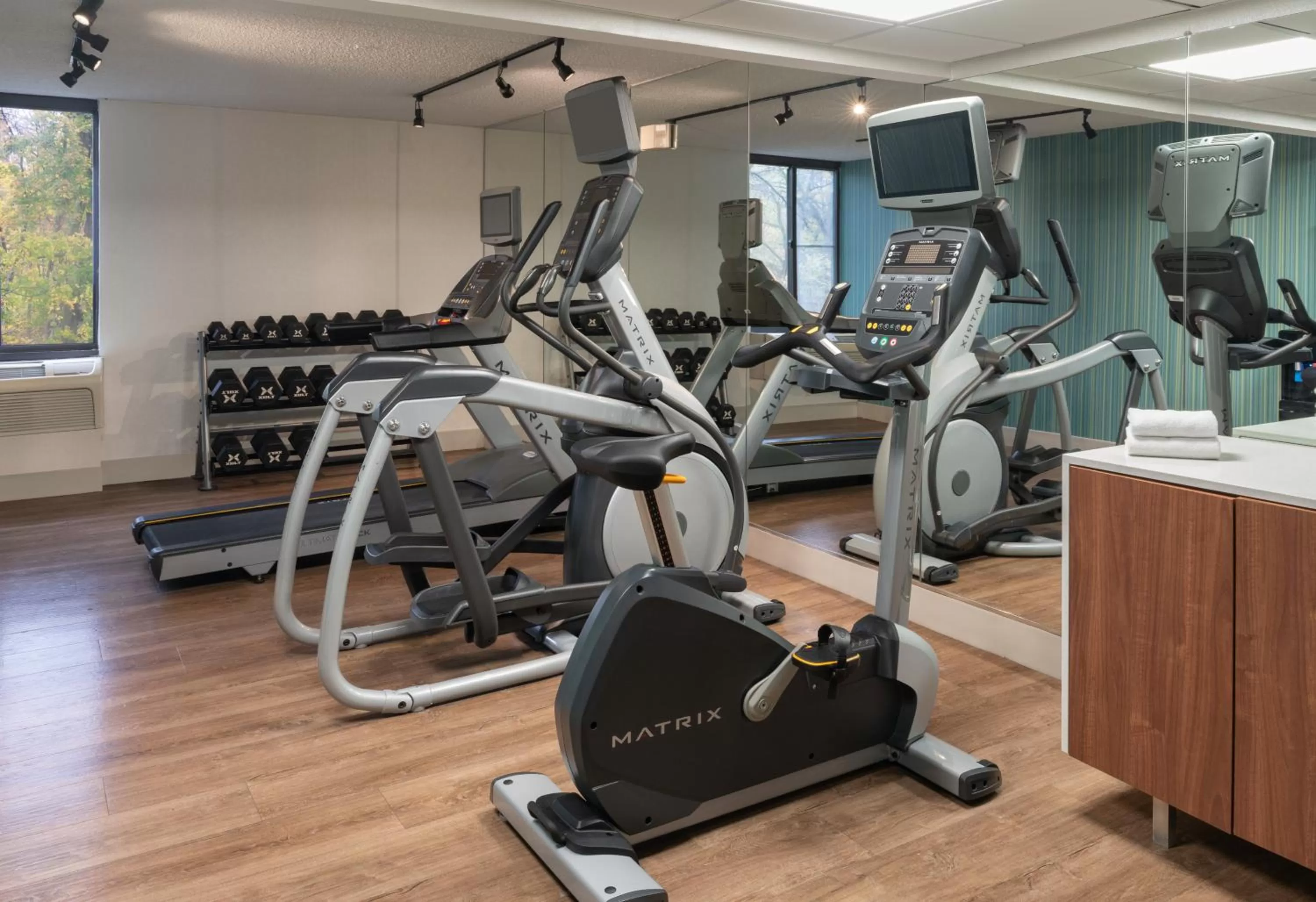 Fitness centre/facilities in Holiday Inn Express Rochester - Greece by IHG