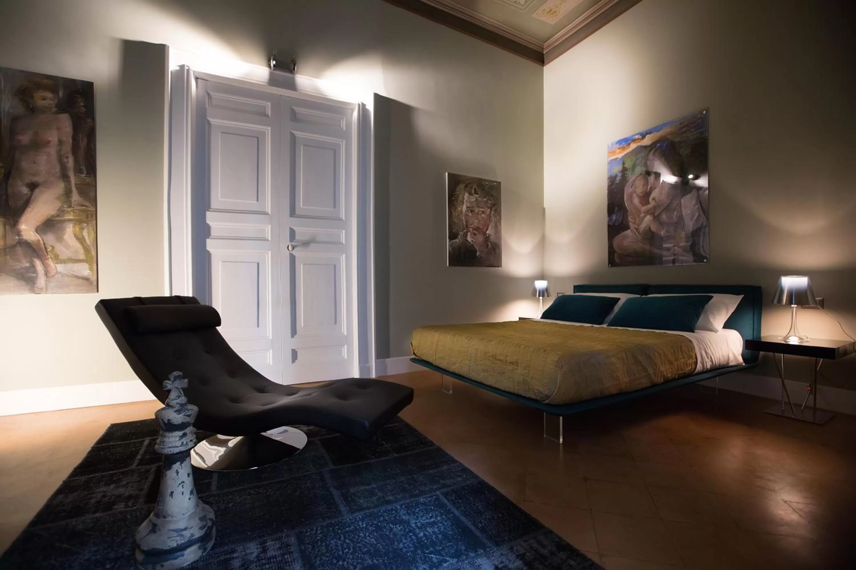 Bed in Palazzo Cannavina Suite & Private SPA