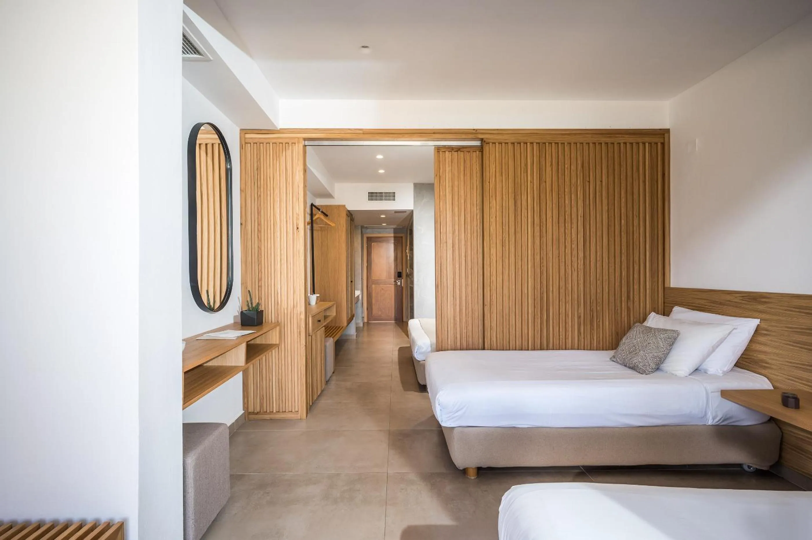 Bed in Stella Palace Aqua Park Resort