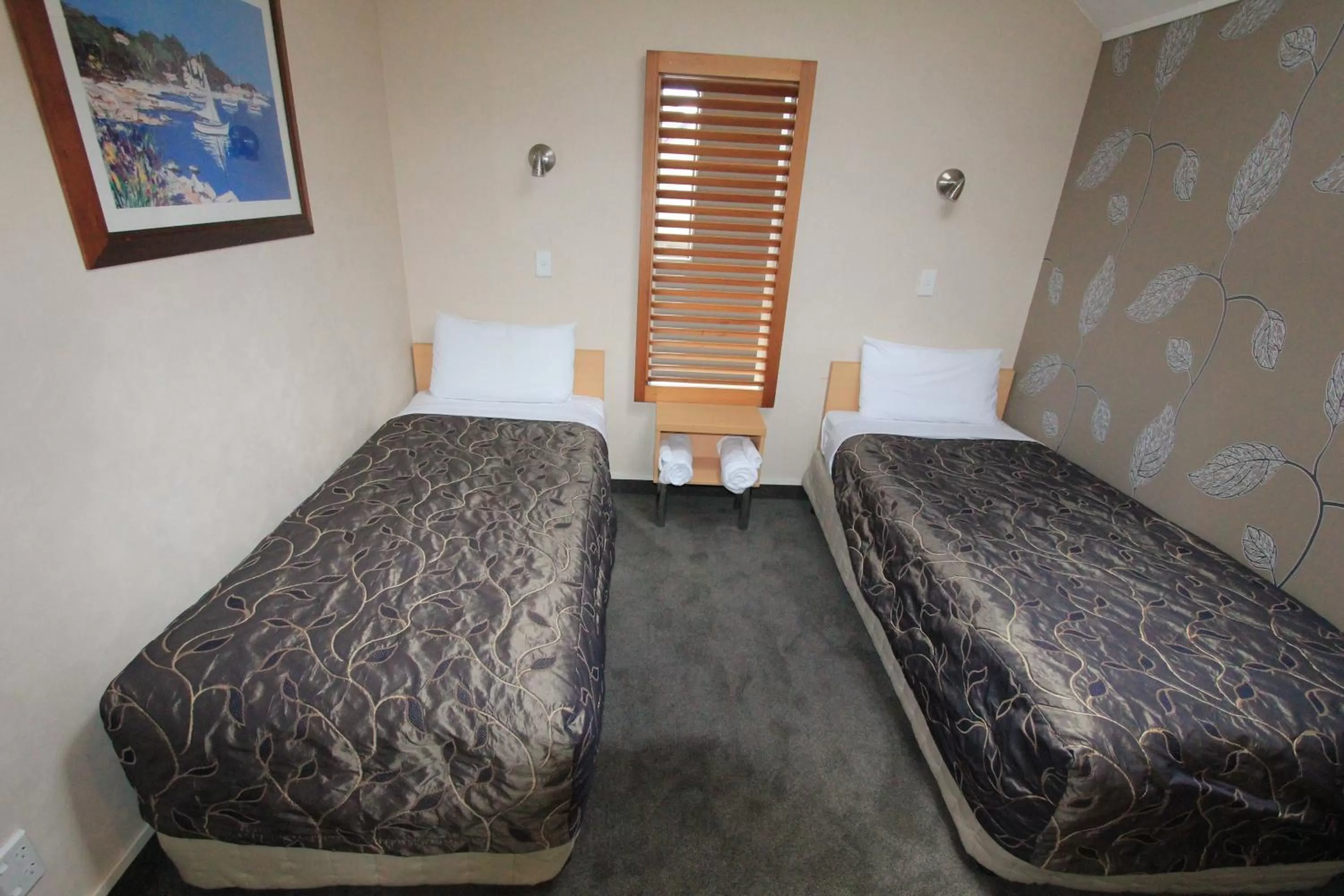 Bedroom in Voyager Apartments Taupo