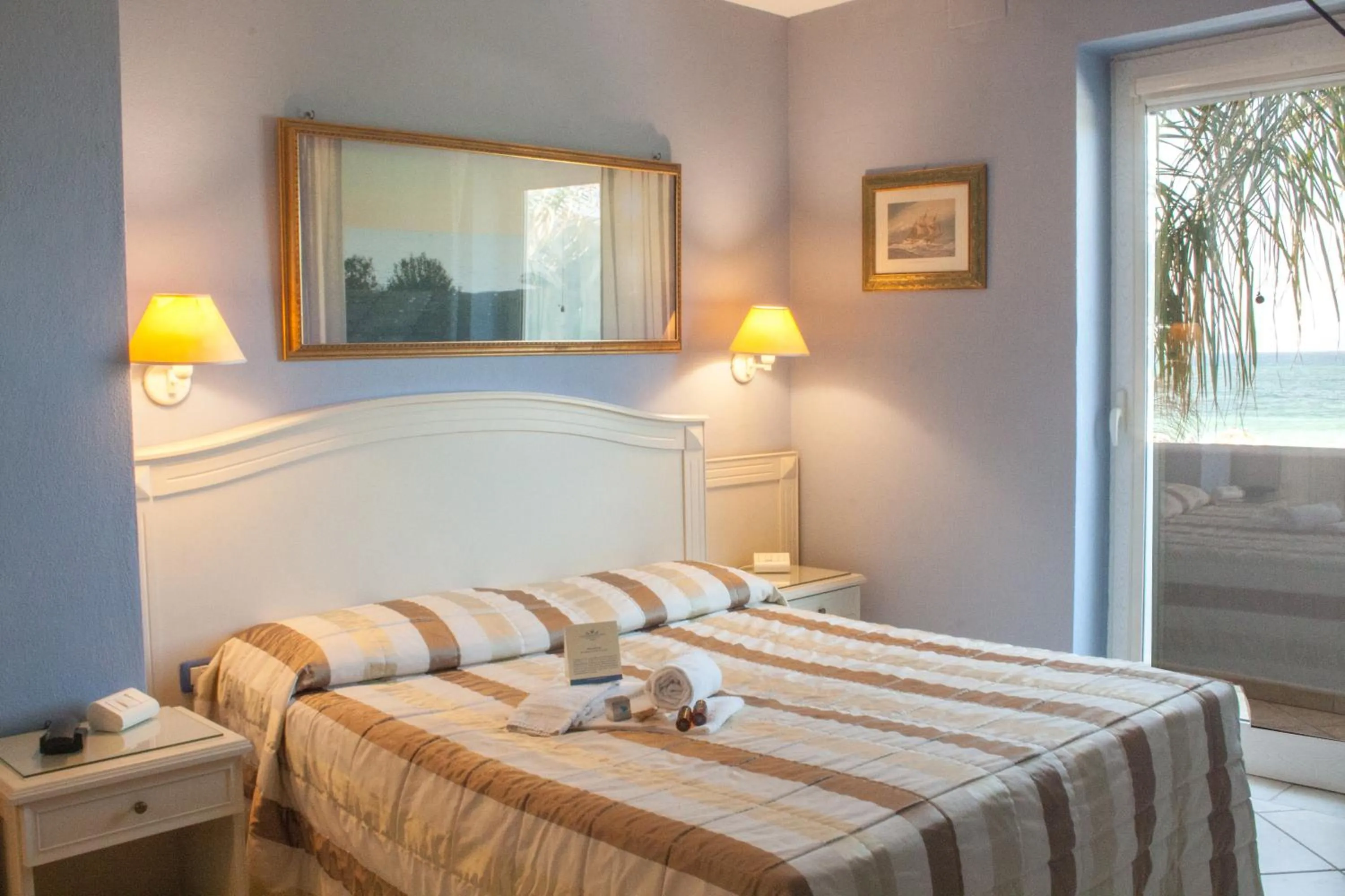 Bedroom, Bed in Conchiglia Azzurra Resort & Beach