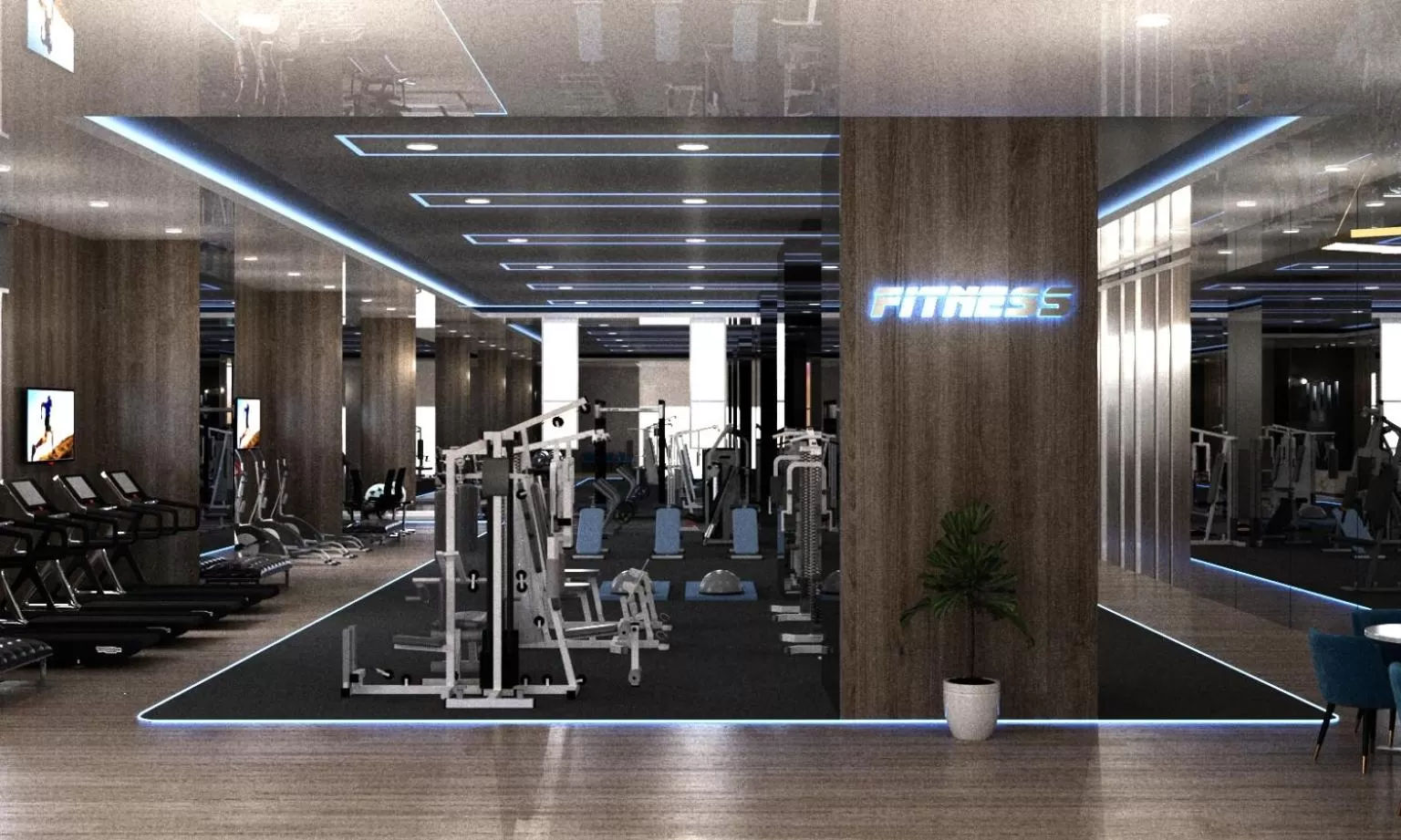 Fitness centre/facilities in La Vela Saigon Hotel