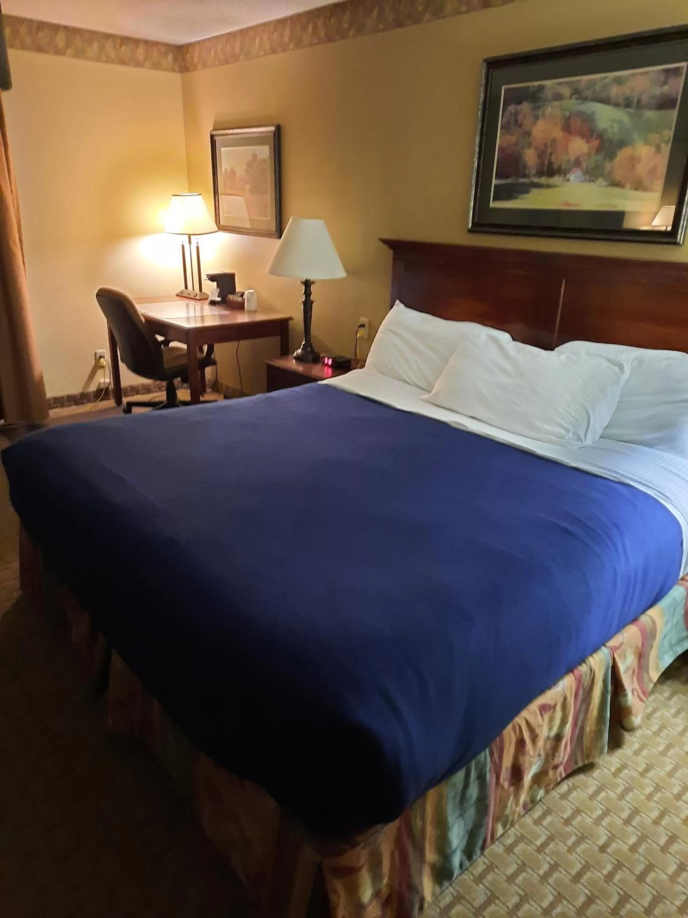 Bed in Horse Creek Inn