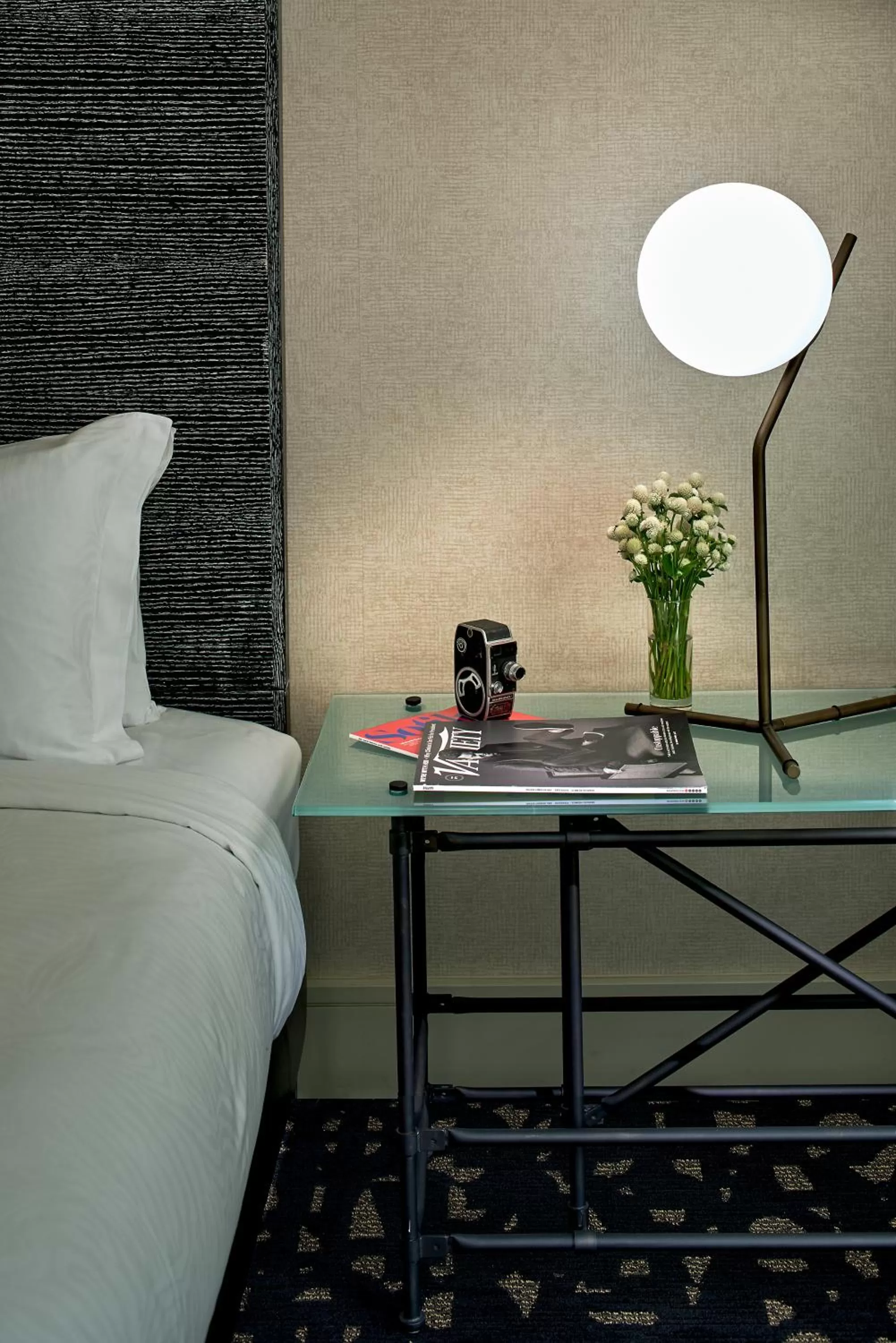 Bed in Kimpton Hotel Palomar Los Angeles Beverly Hills by IHG