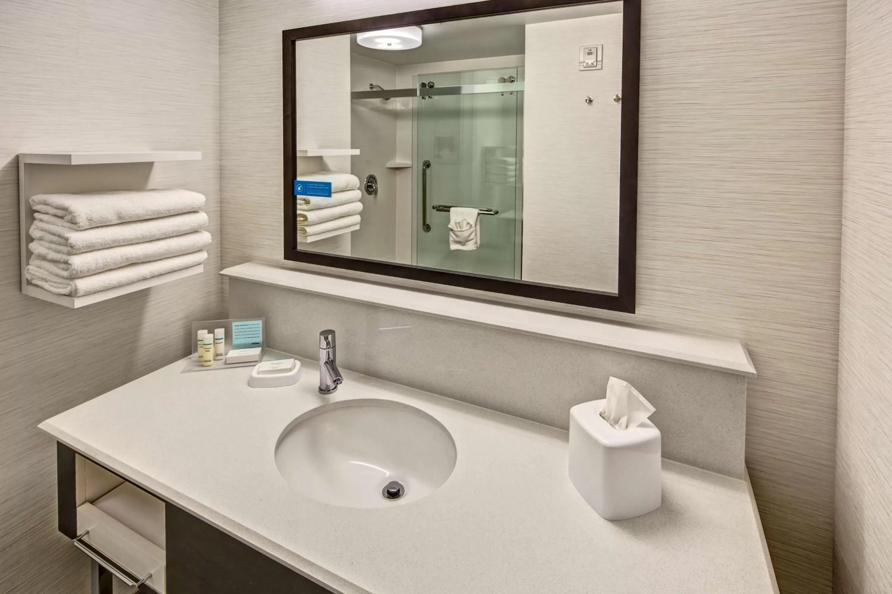 Bathroom in Hampton Inn & Suites Franklin Berry Farms, Tn