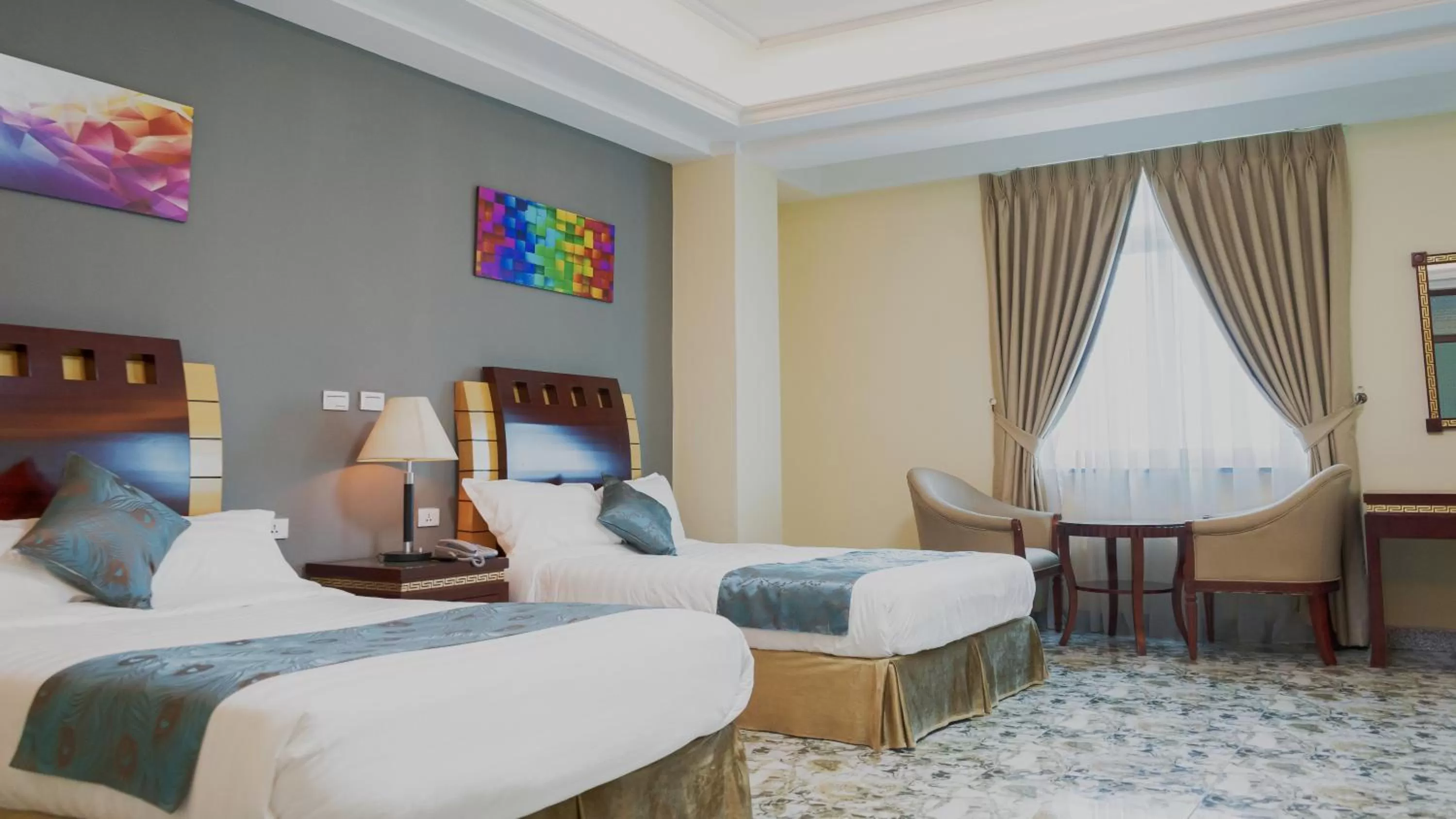 Bed in Dabi Hotel & Apartments