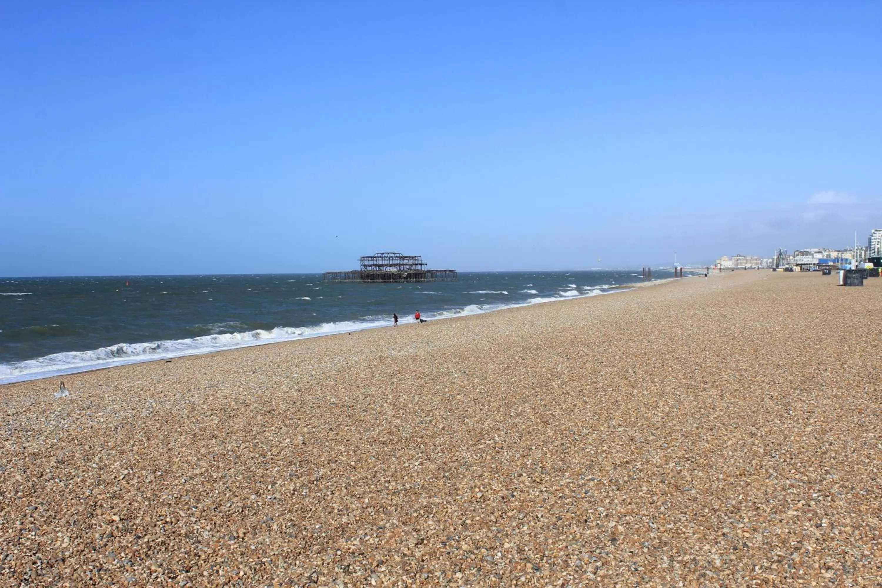 Beach in The Old Ship Hotel