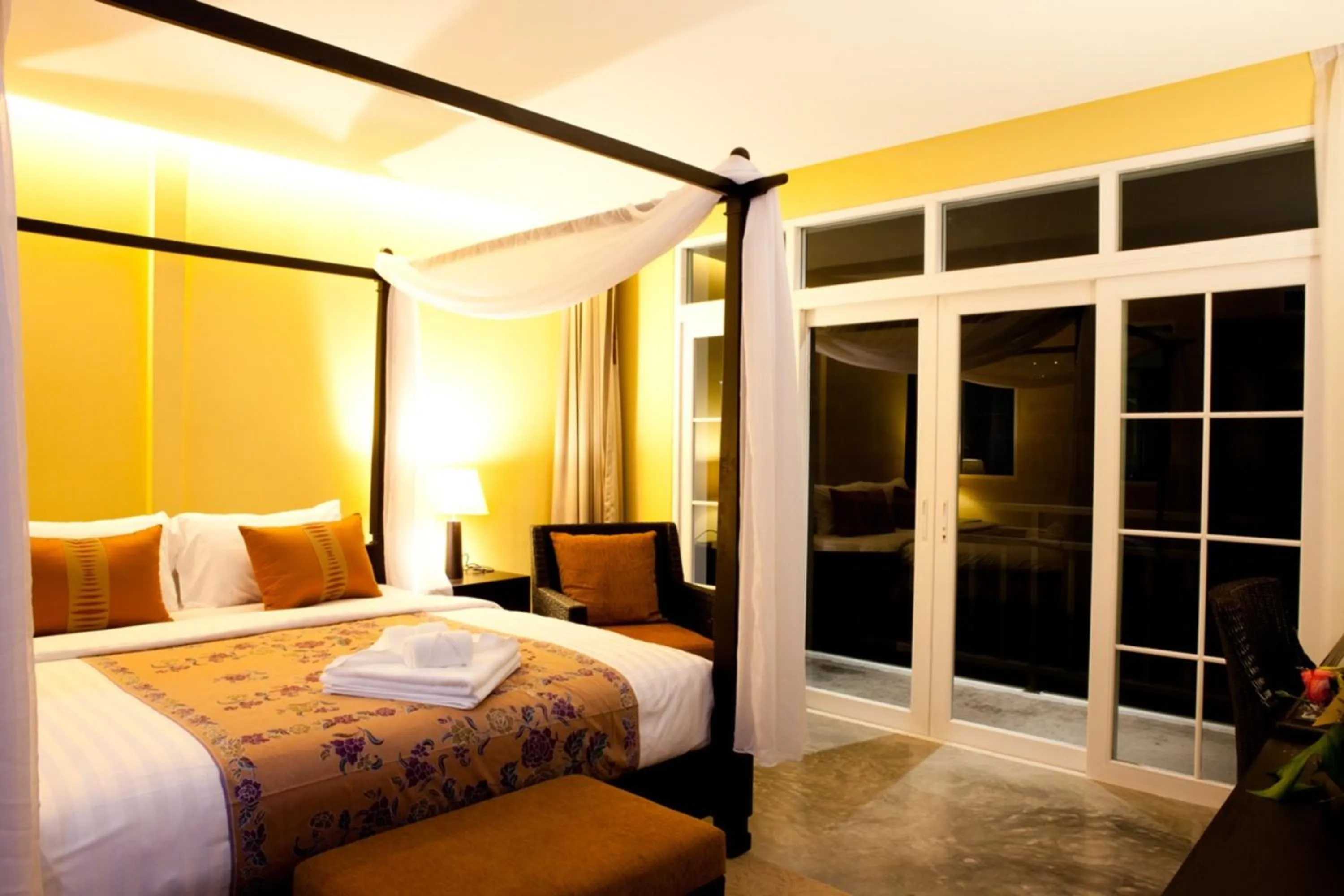 Bedroom, Bed in Baan PhuAnda Phuket