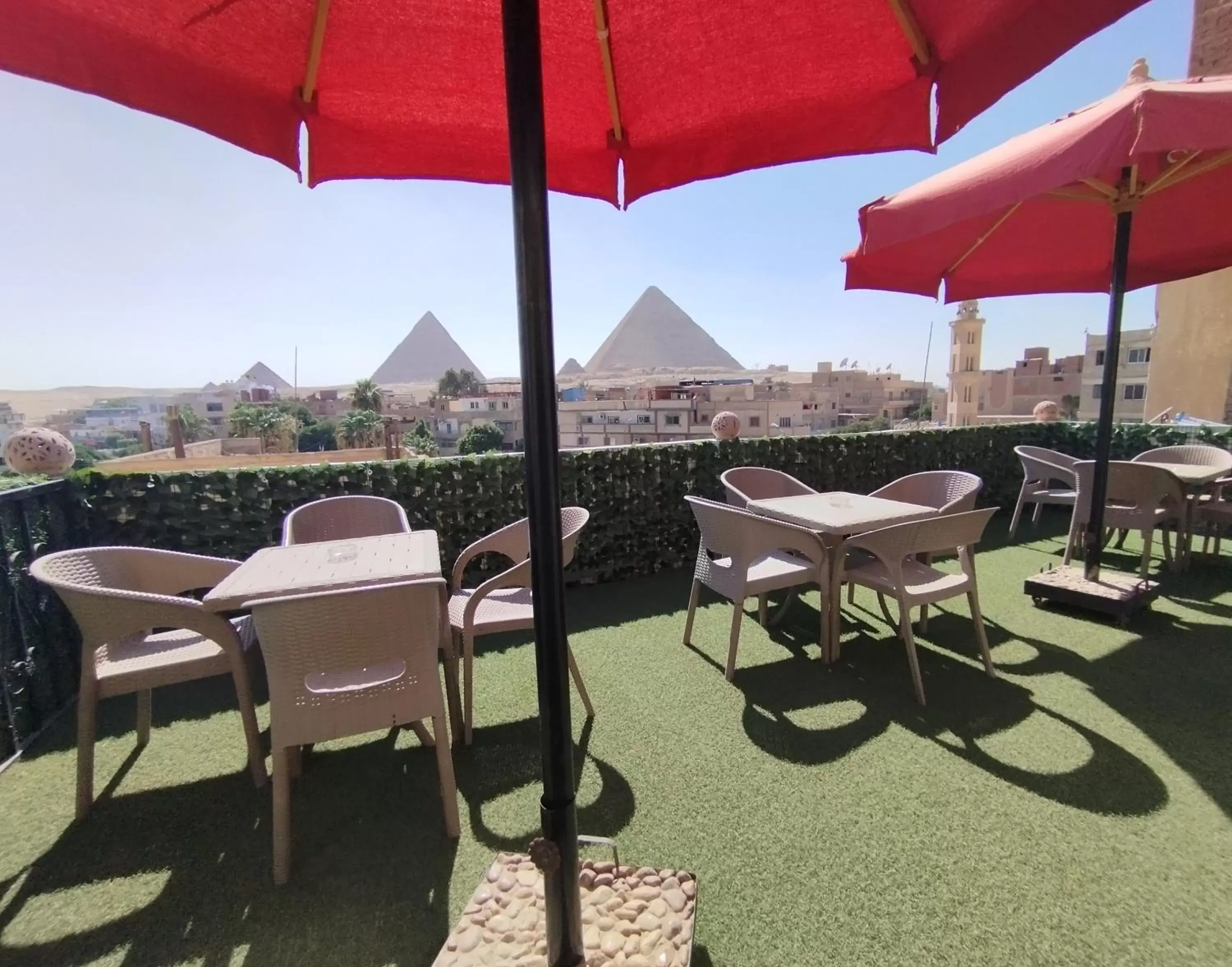 Fantastic pyramids view Fantastic pyramids view