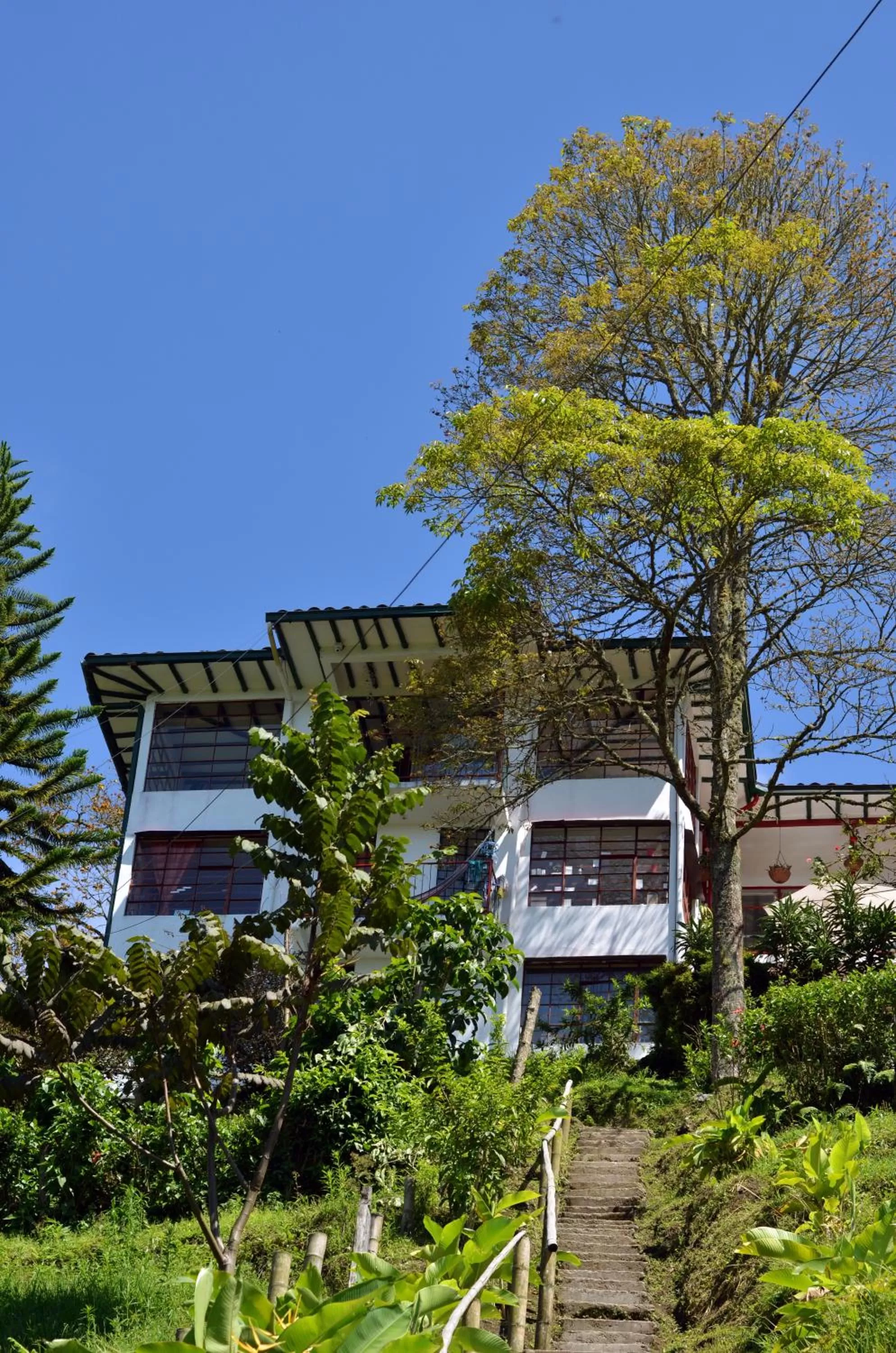 Property Building in Eco Lodge La Juanita