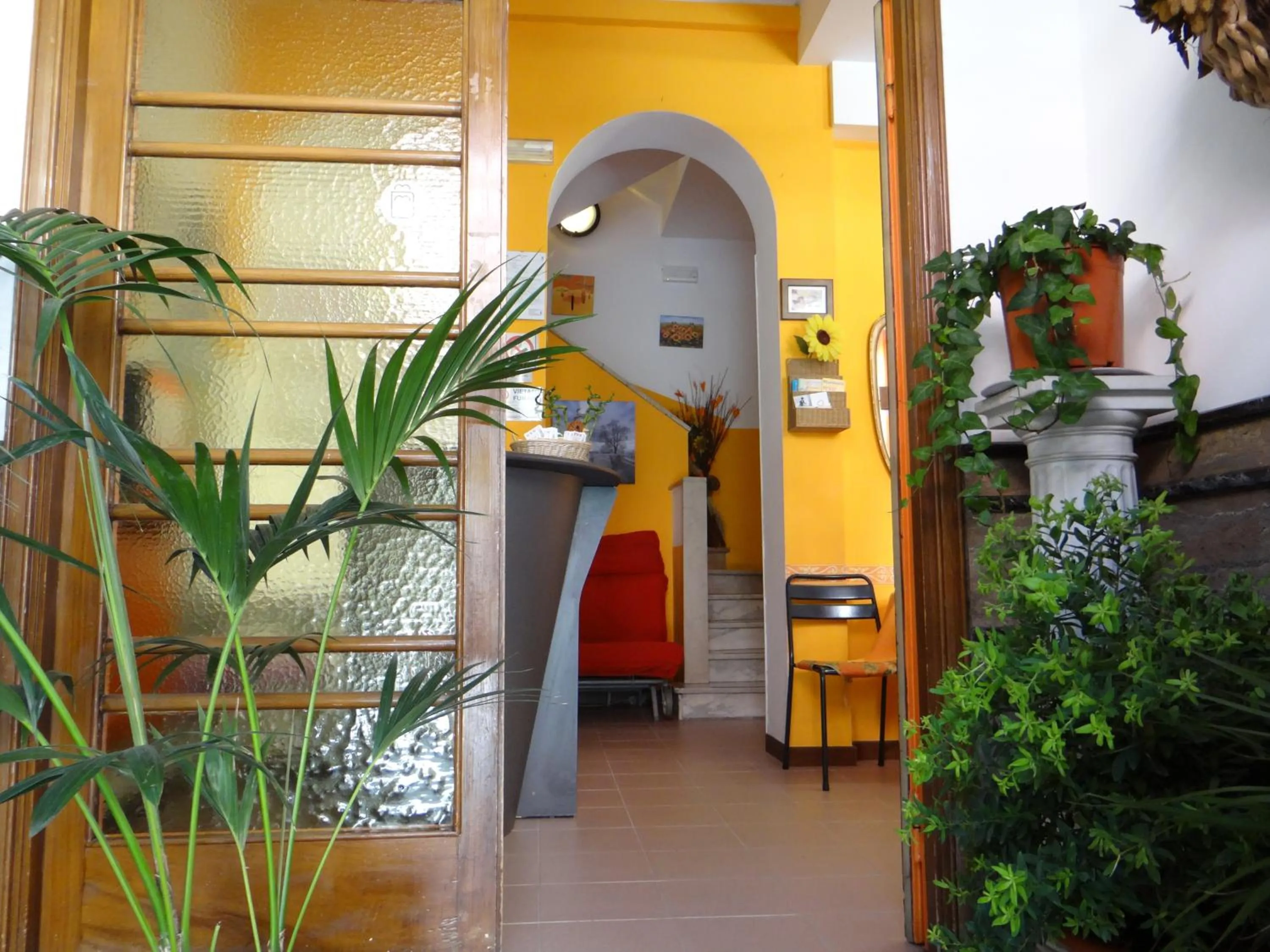 Lobby or reception in Hotel Amendola Fiera