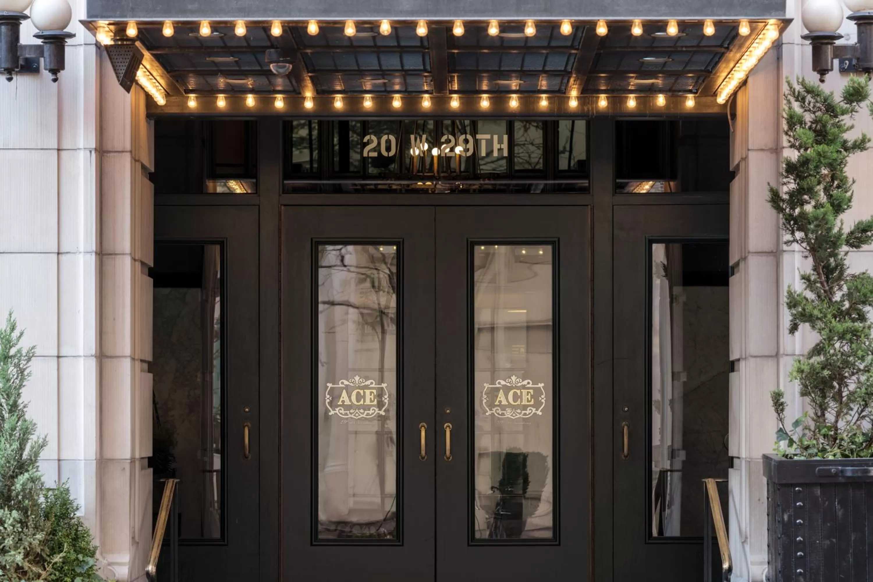 Facade/entrance in Ace Hotel New York
