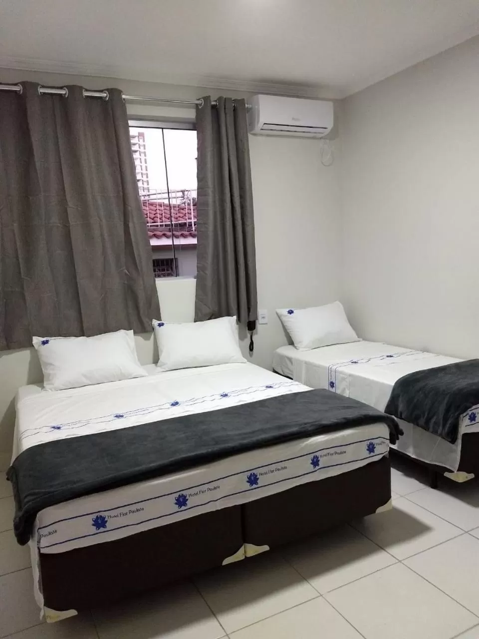 Bed in Hotel Flor Paulista