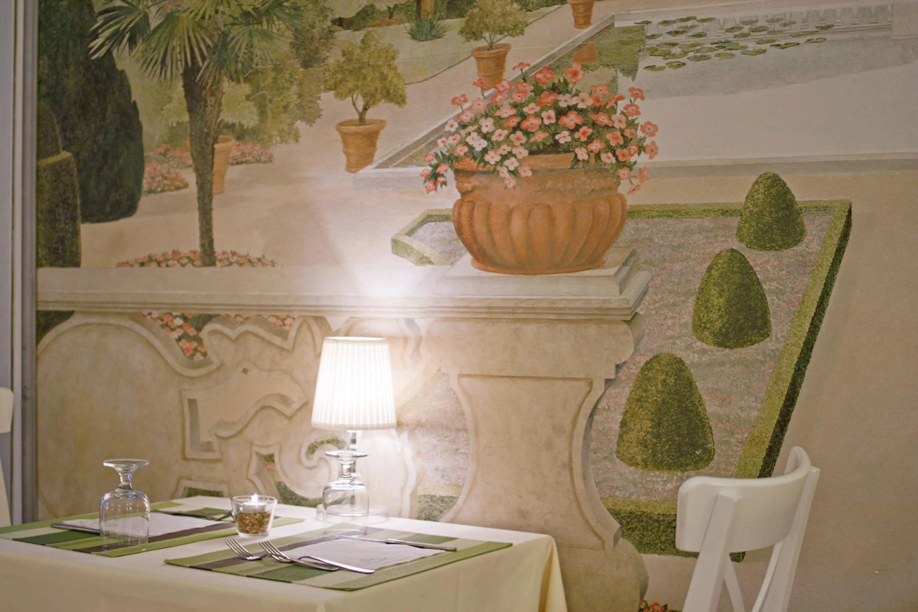 Restaurant/places to eat in eco Hotel Milano & BioRiso Restaurant