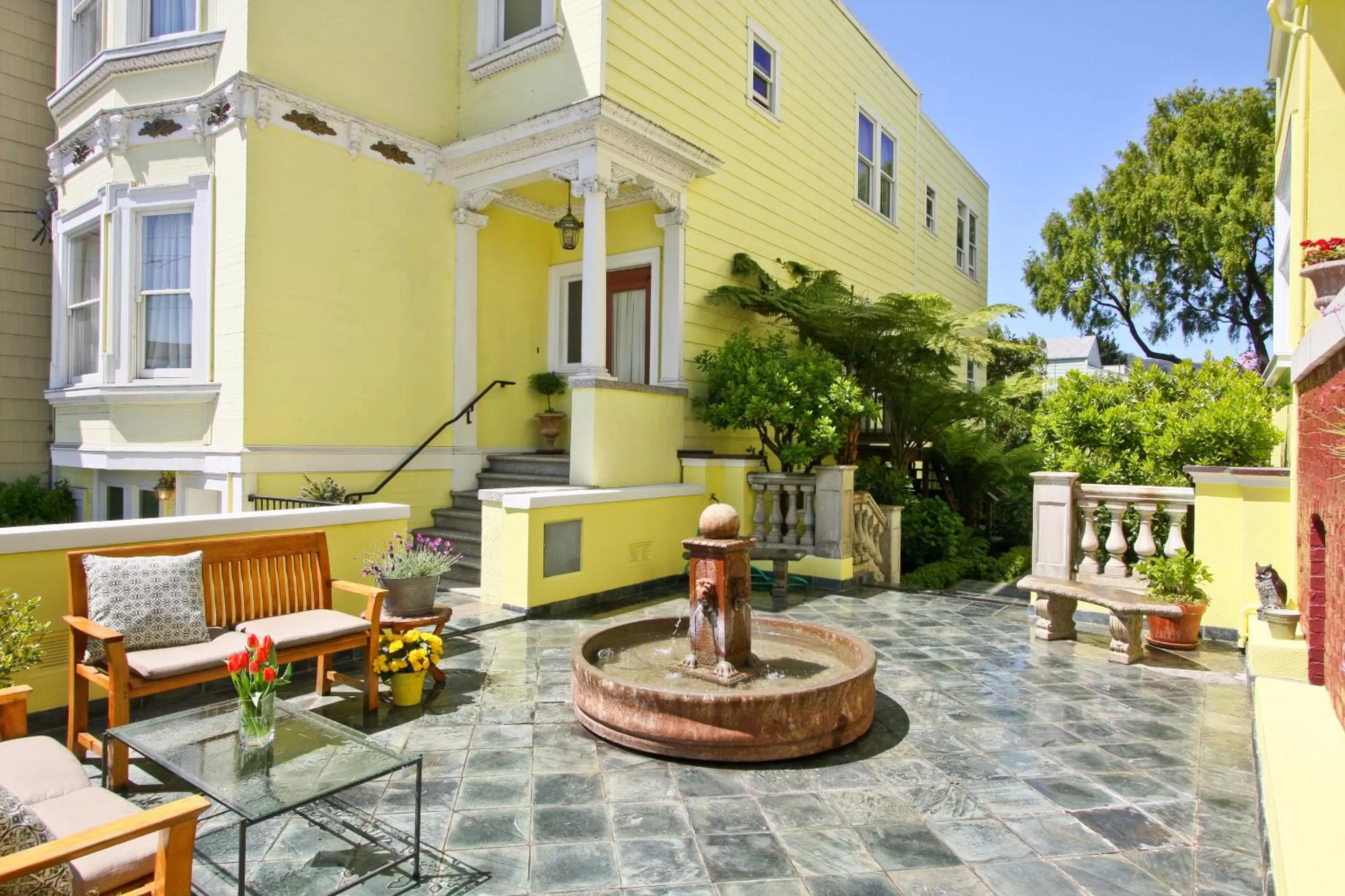 Patio in Parker Guest House