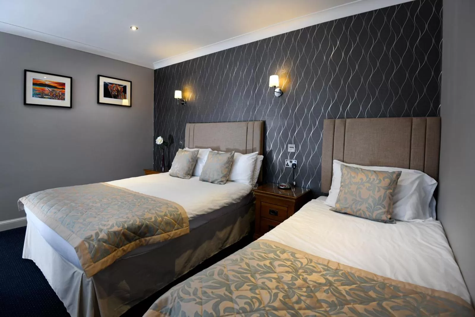 Bed in The Farmers Inn