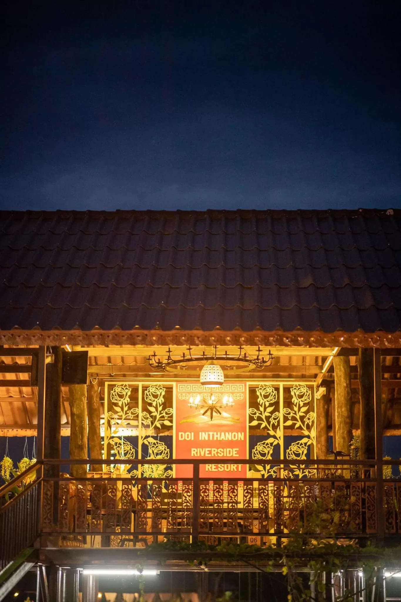 Facade/entrance in Doi Inthanon Riverside resort