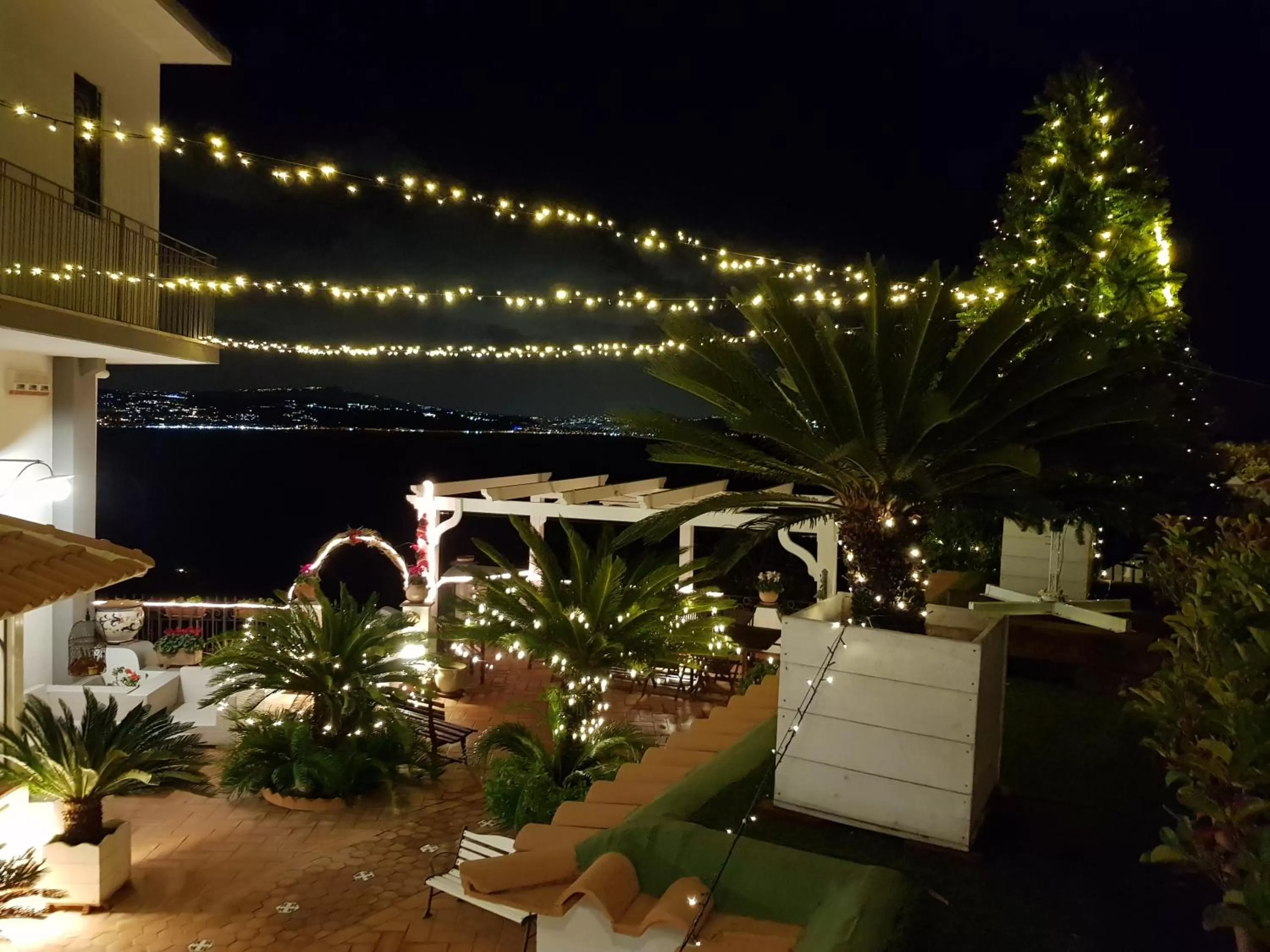 Balcony/Terrace in b&b Dea Fortuna