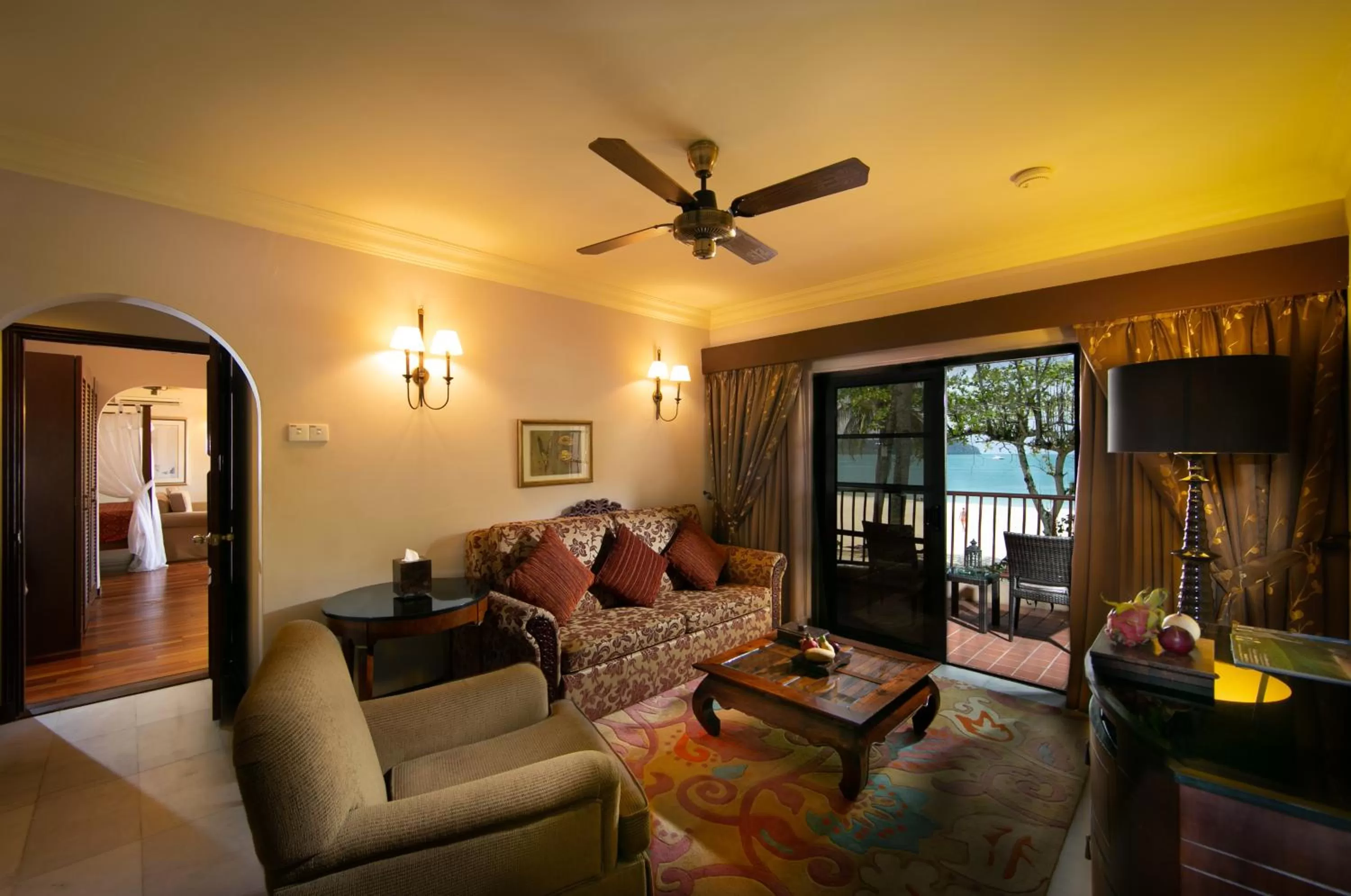 Living room in Casa del Mar Langkawi