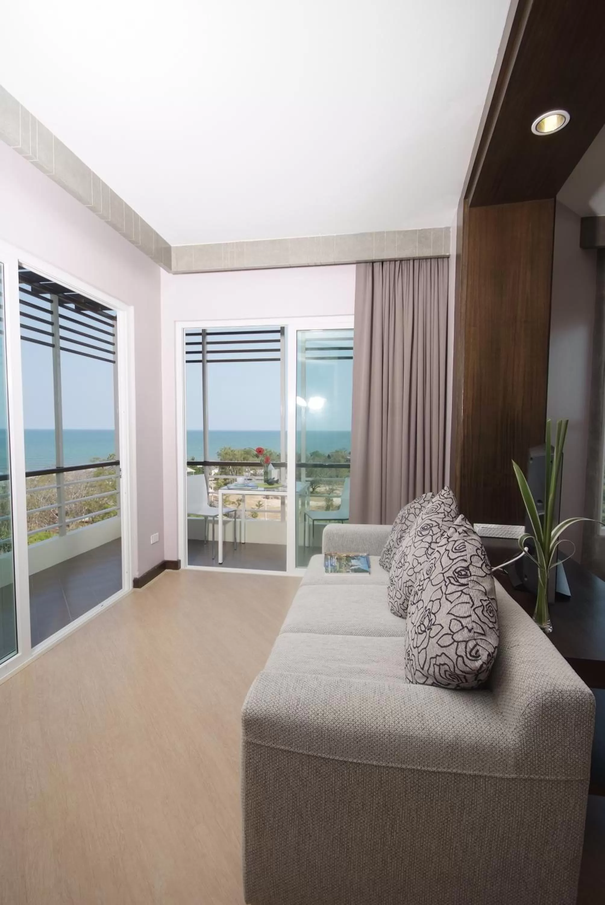 Bed in Silathip Huahin Serviced Apartment & Hotel