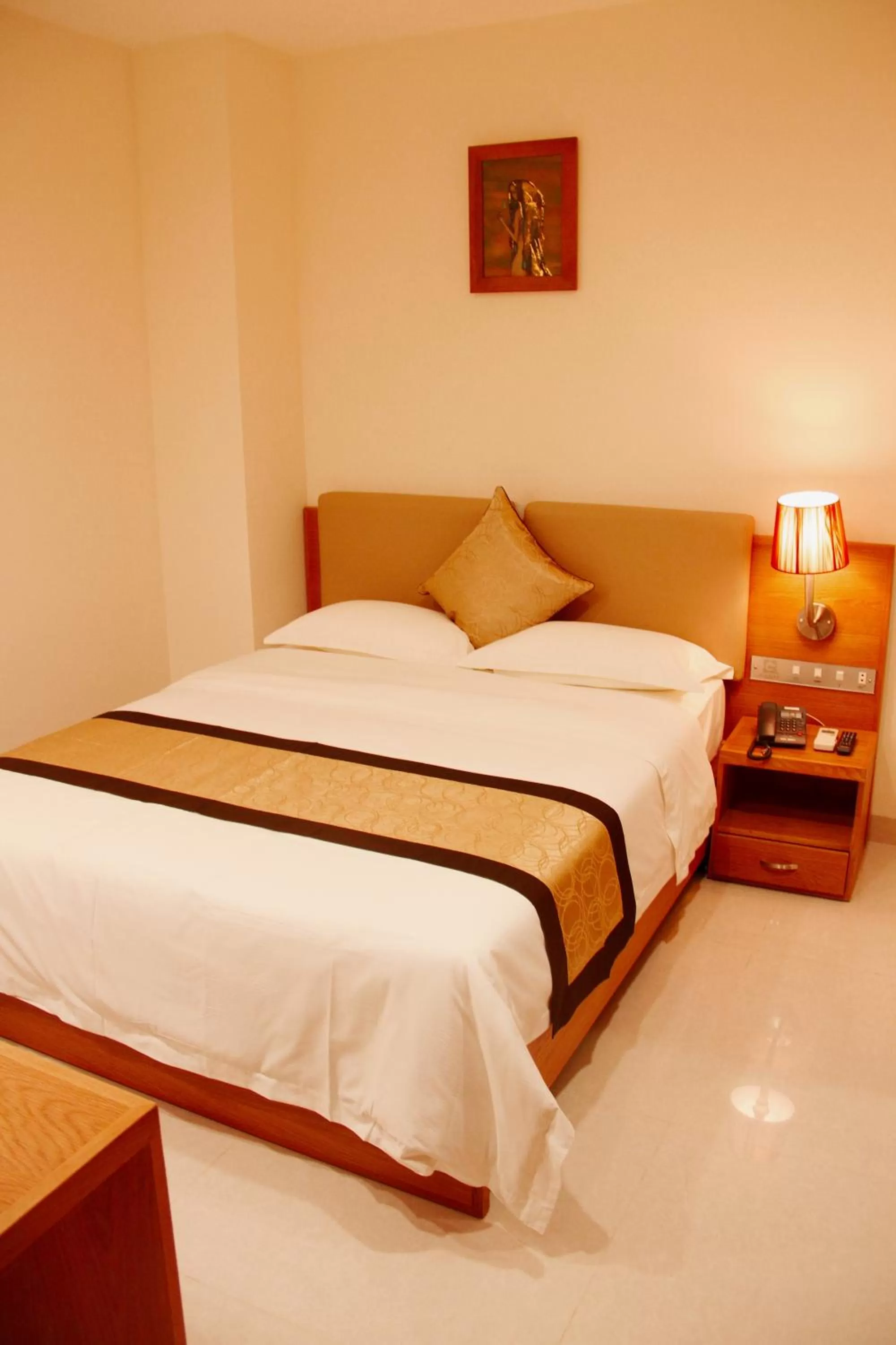 Bed in Gia Vien Hotel