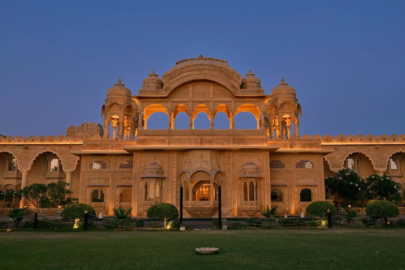 Facade/entrance in Fort Rajwada,Jaisalmer