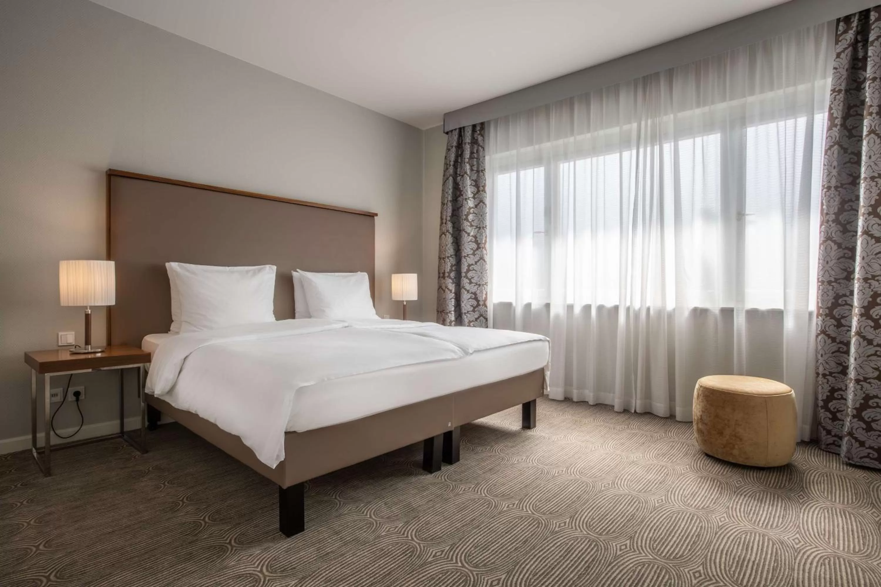 Photo of the whole room, Bed in Radisson Blu Hotel Schwarzer Bock Wiesbaden