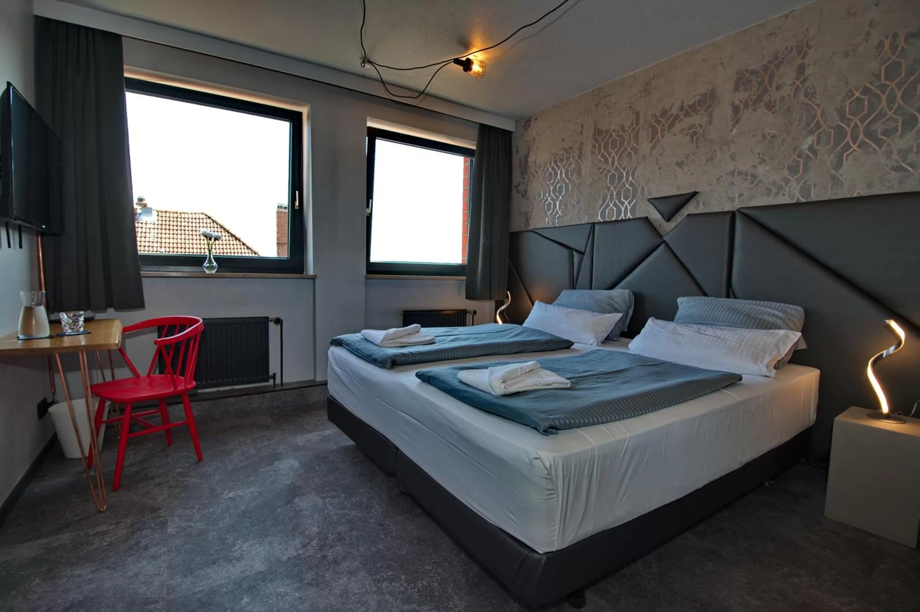 Photo of the whole room, Bed in Hotel Mecklenheide