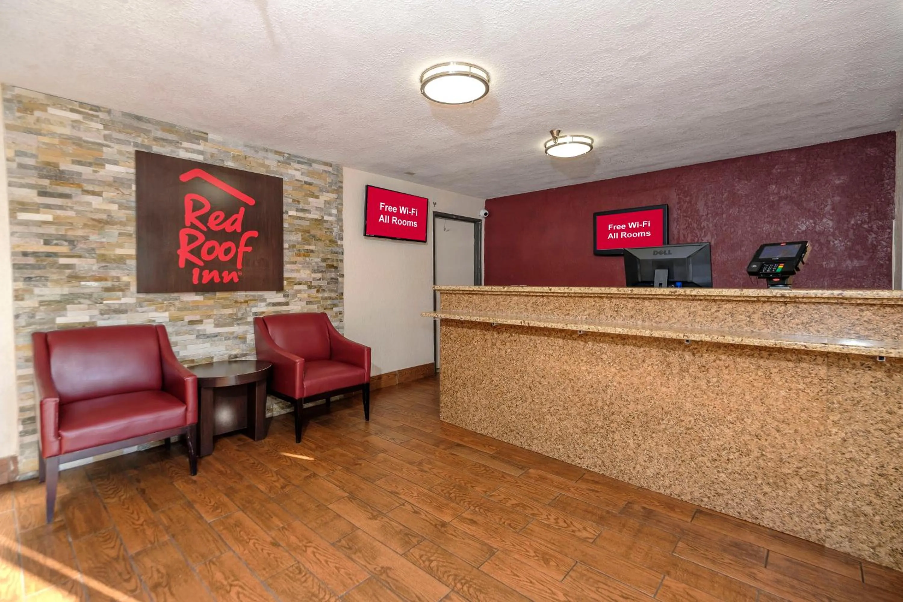 Lobby or reception in Red Roof Inn Jacksonville - Cruise Port