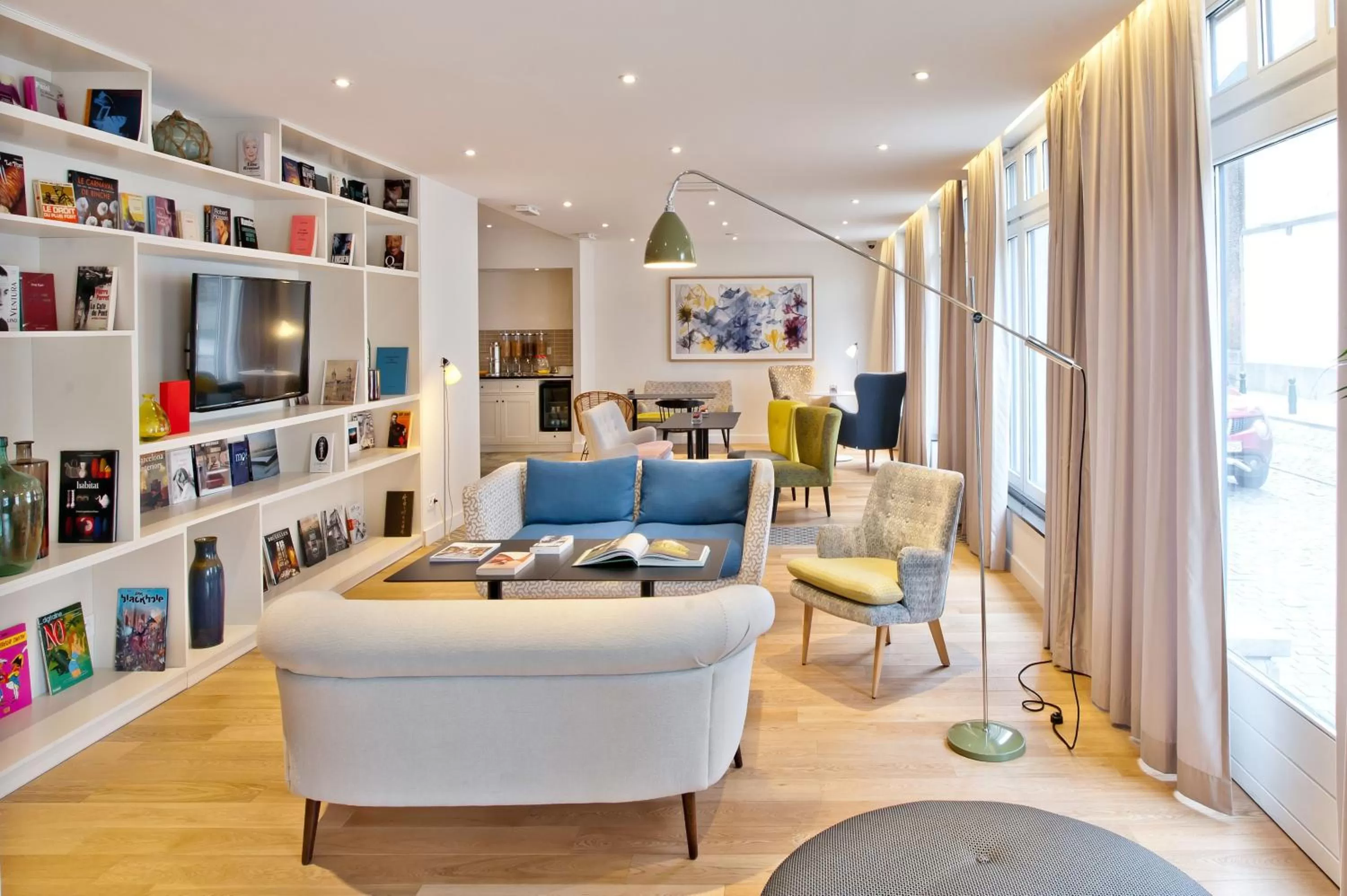 Lounge or bar in Citadines Sainte-Catherine Brussels