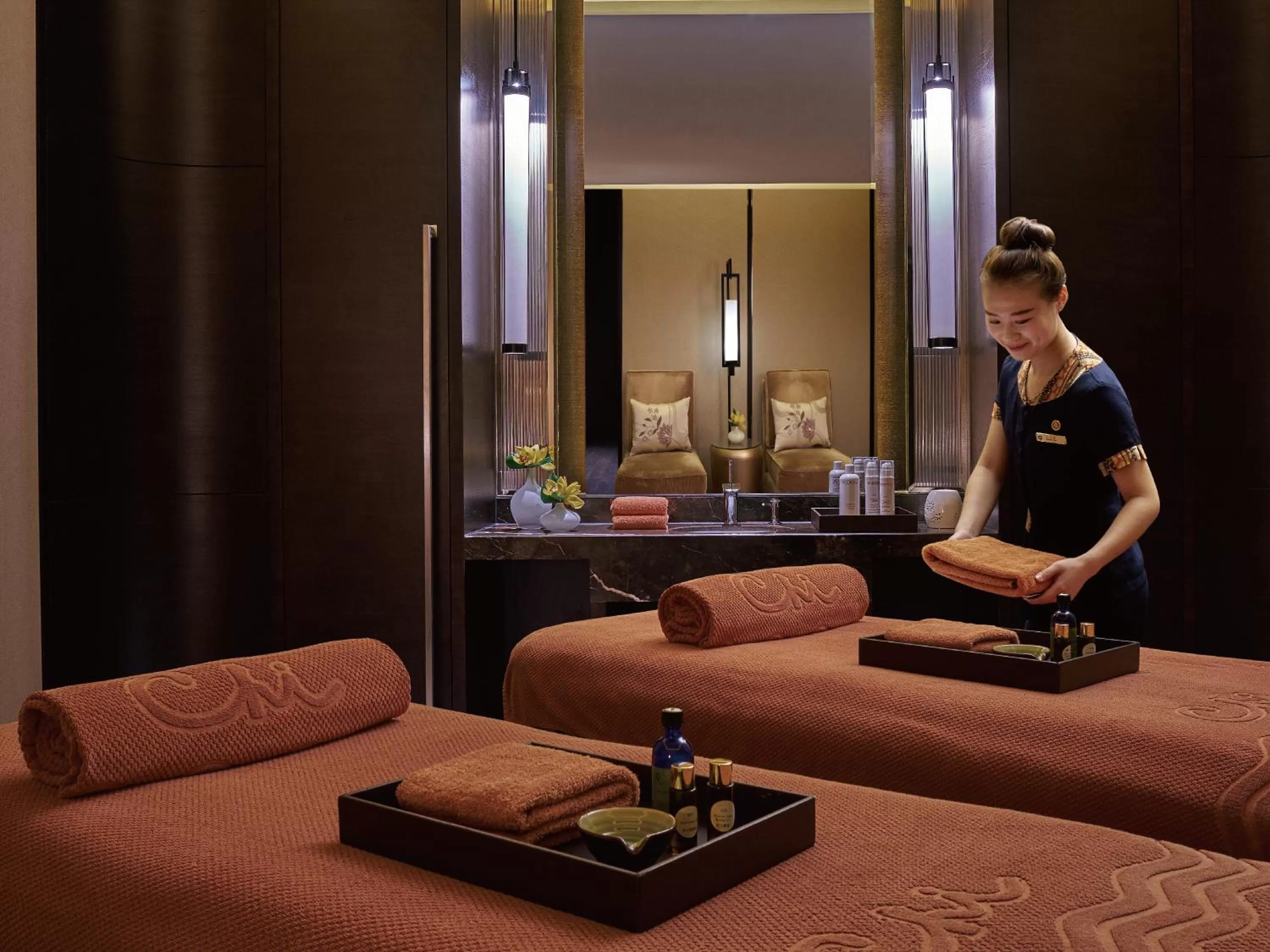 Spa and wellness centre/facilities in Shangri-La Tianjin