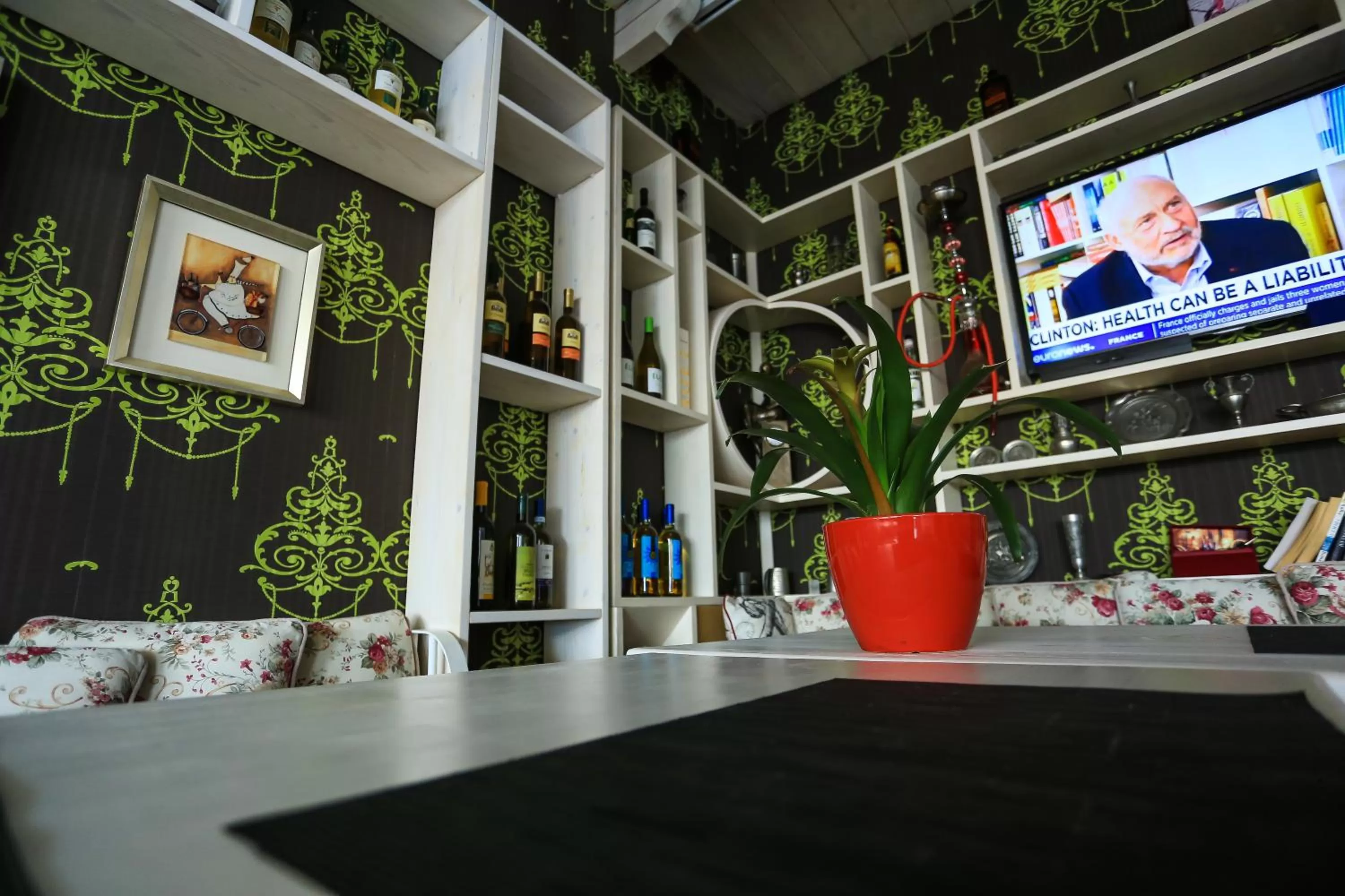 Patio in Hotel Monarch