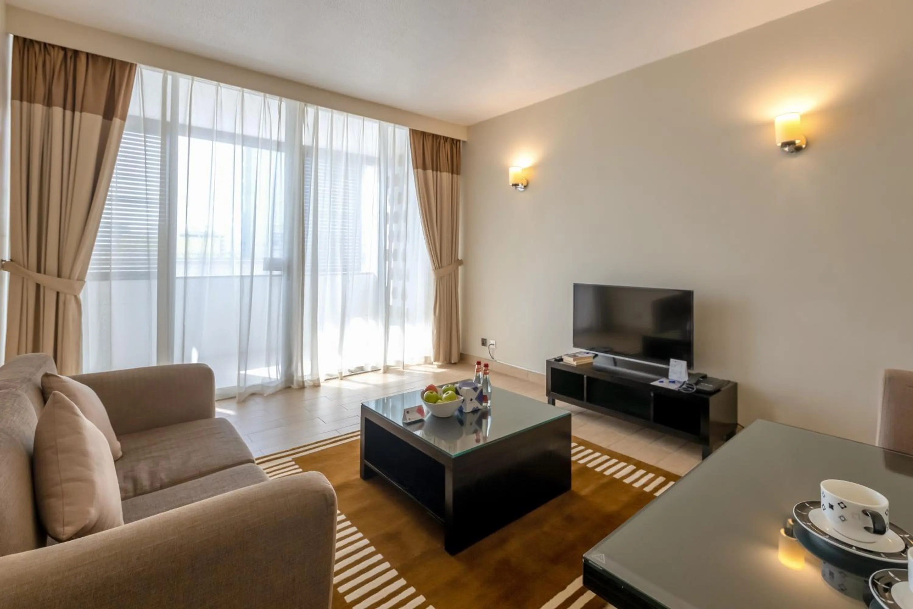 Property building in The Apartments, Dubai World Trade Centre