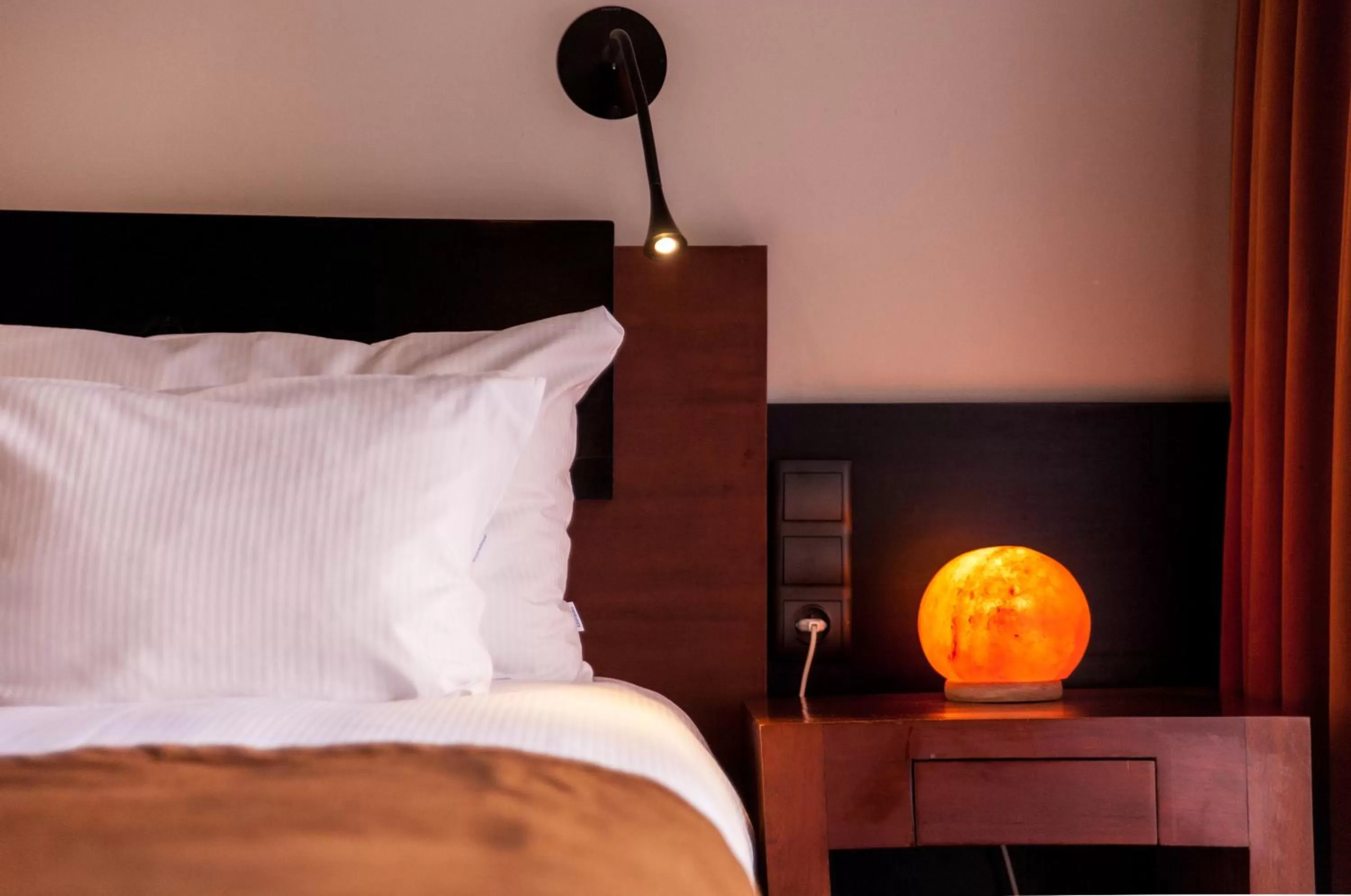 Bed in Hotel Krasicki