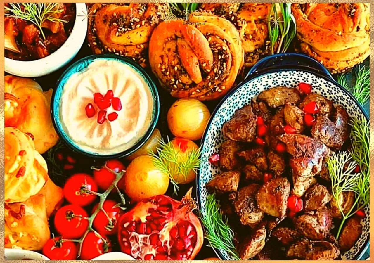 Food close-up in Assaraya Palace Hotel