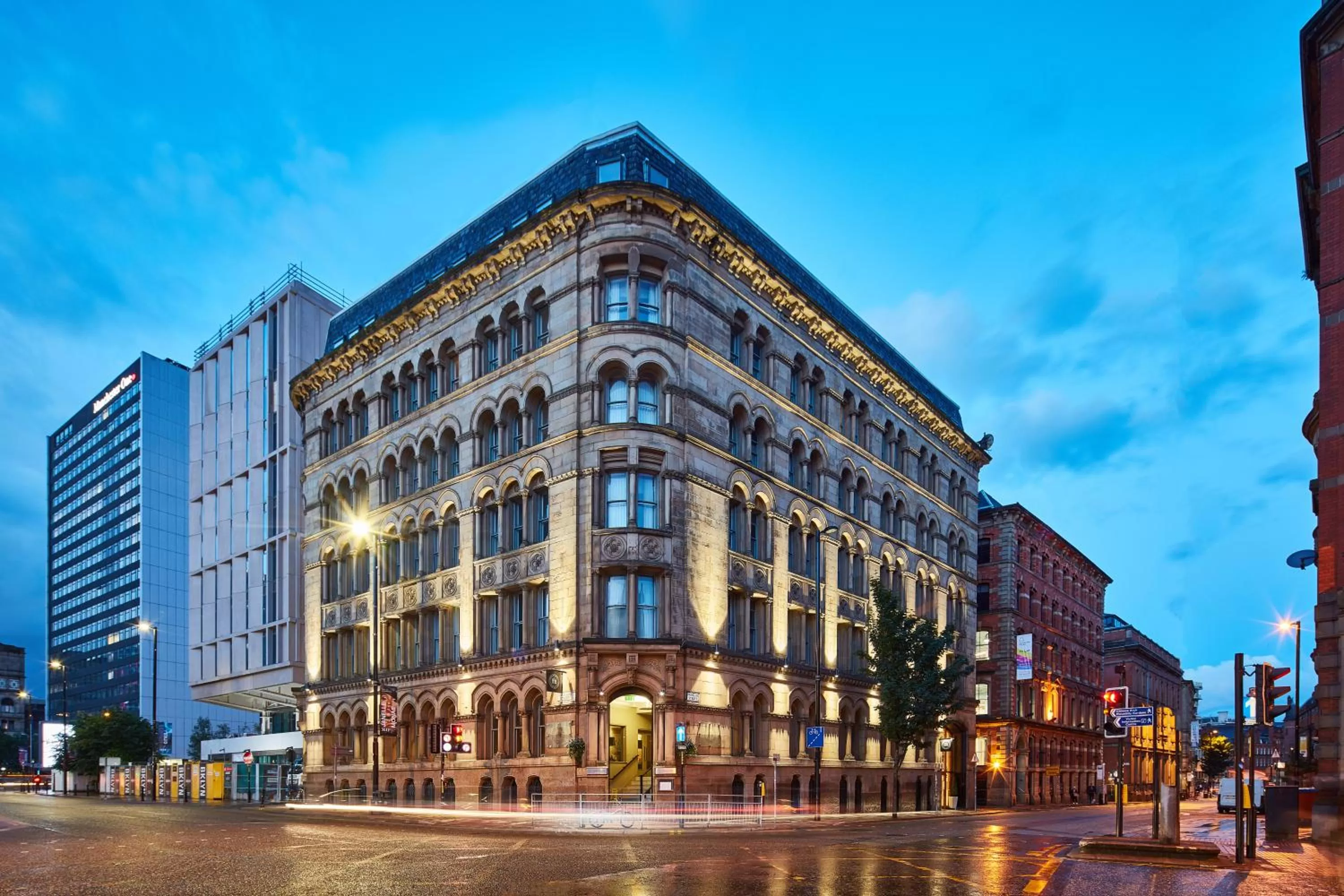 Property building in The Townhouse Manchester