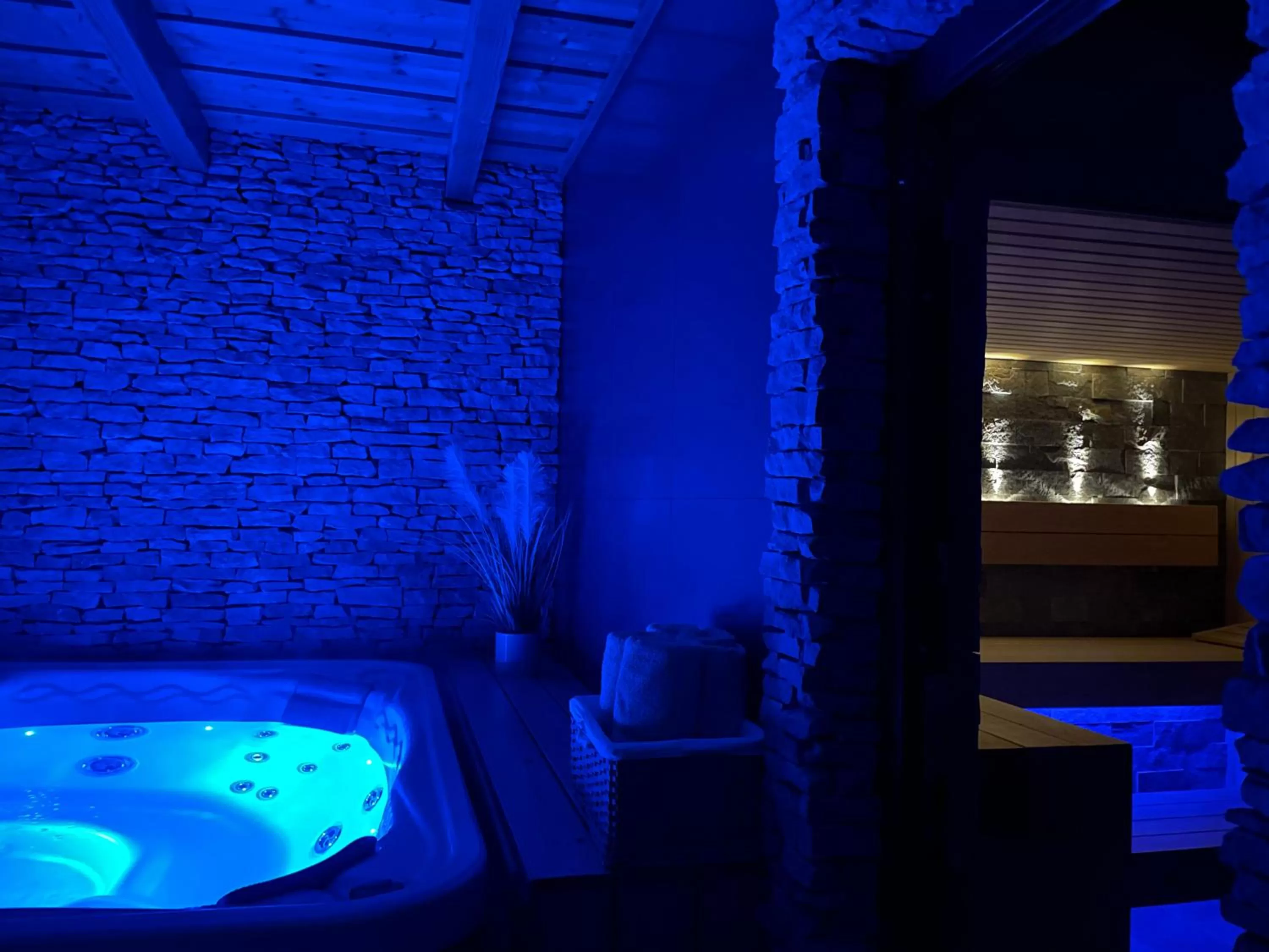 Sauna in Villa Aruba & Private SPA Suites