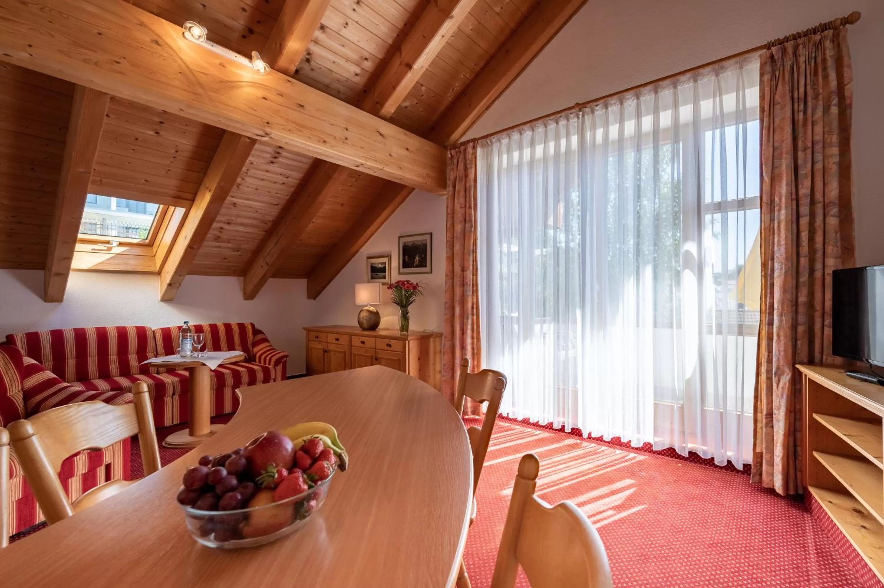 Living room in Residenz Hopfensee