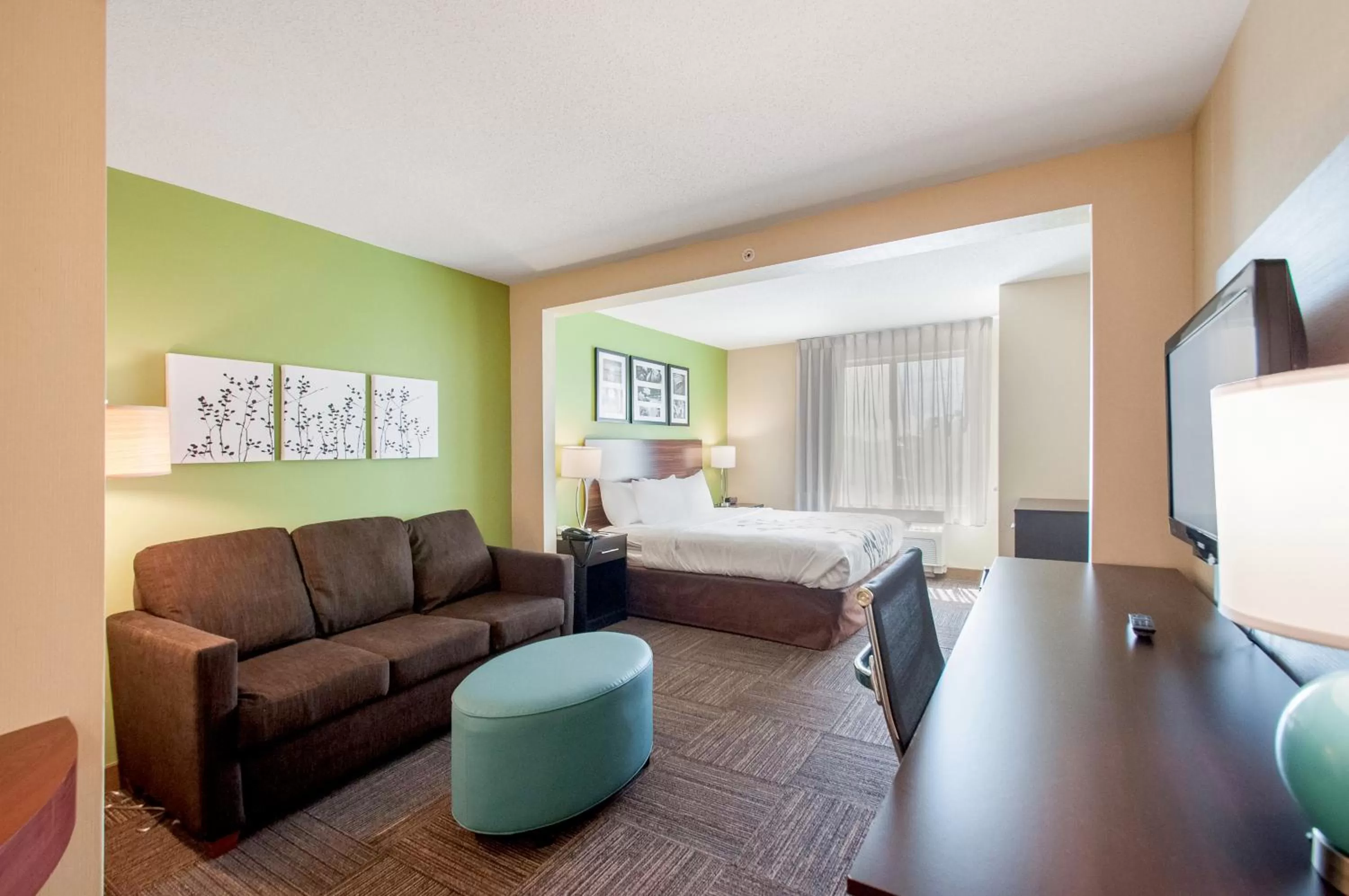 Bedroom, Bed in Sleep Inn & Suites Dover University Area