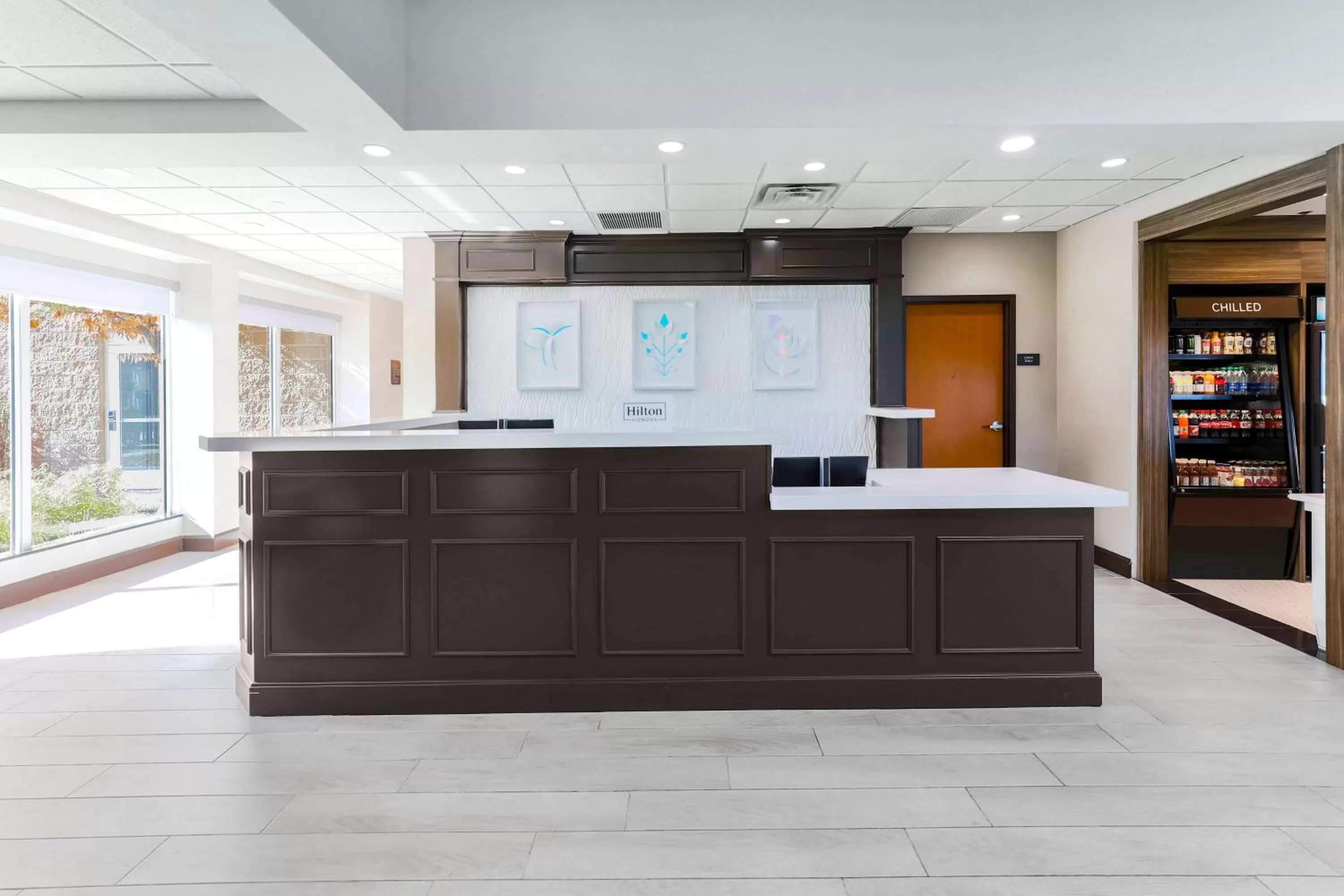 Lobby or reception in Hilton Garden Inn Tulsa South