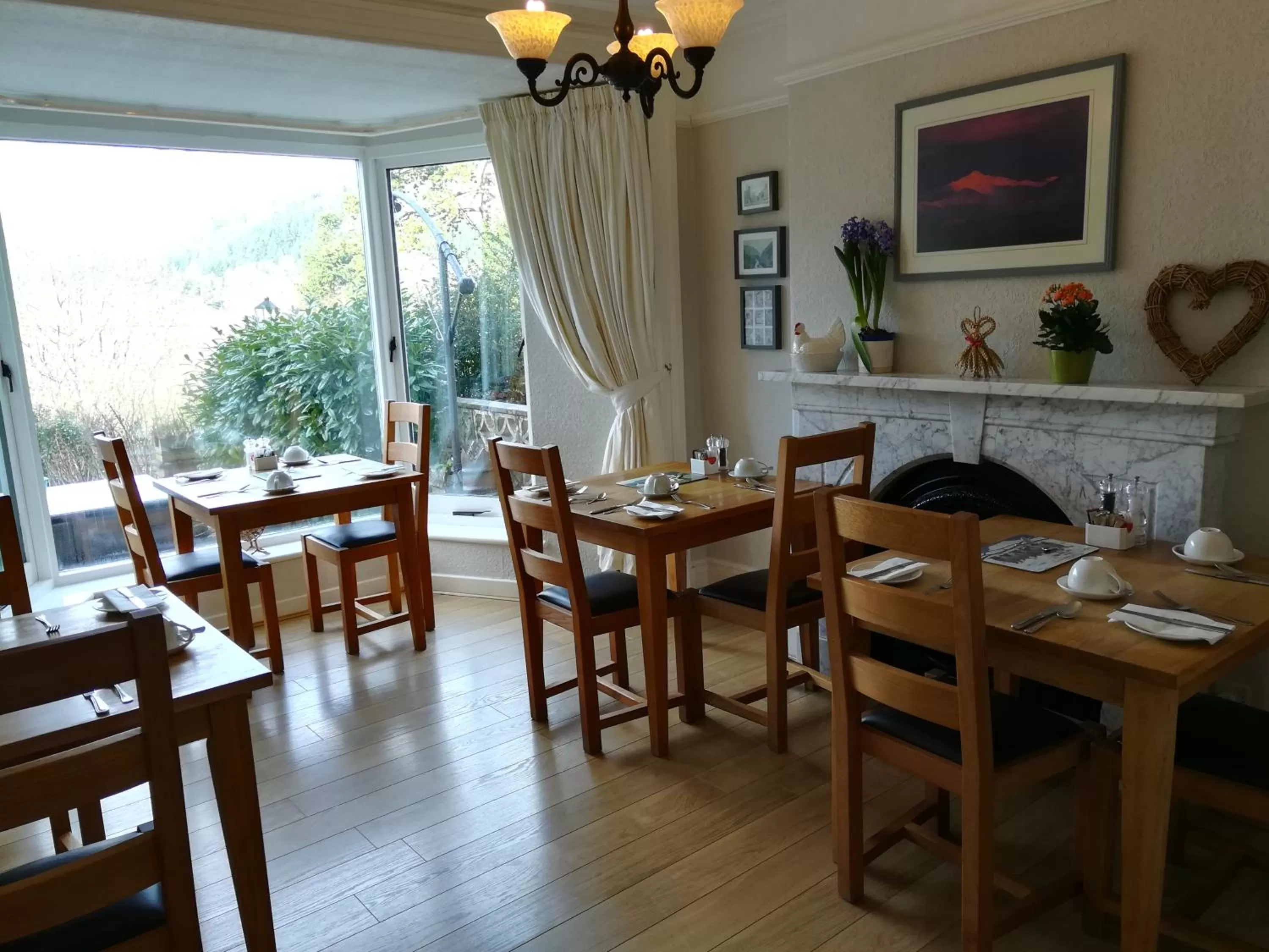 Dining area in Aberconwy House B&B