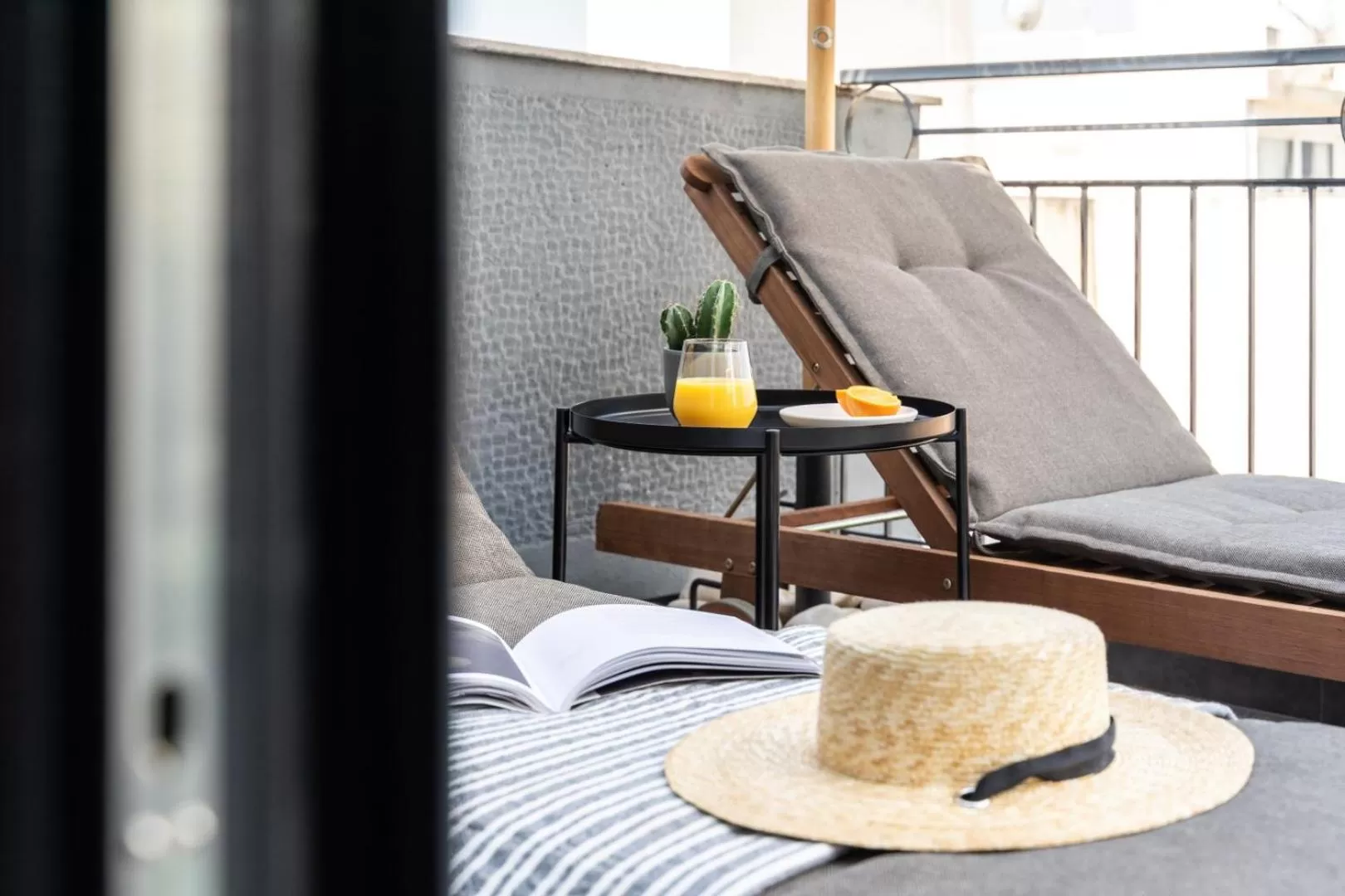 Balcony/Terrace in Play Theatrou Athens a member of Brown Hotels