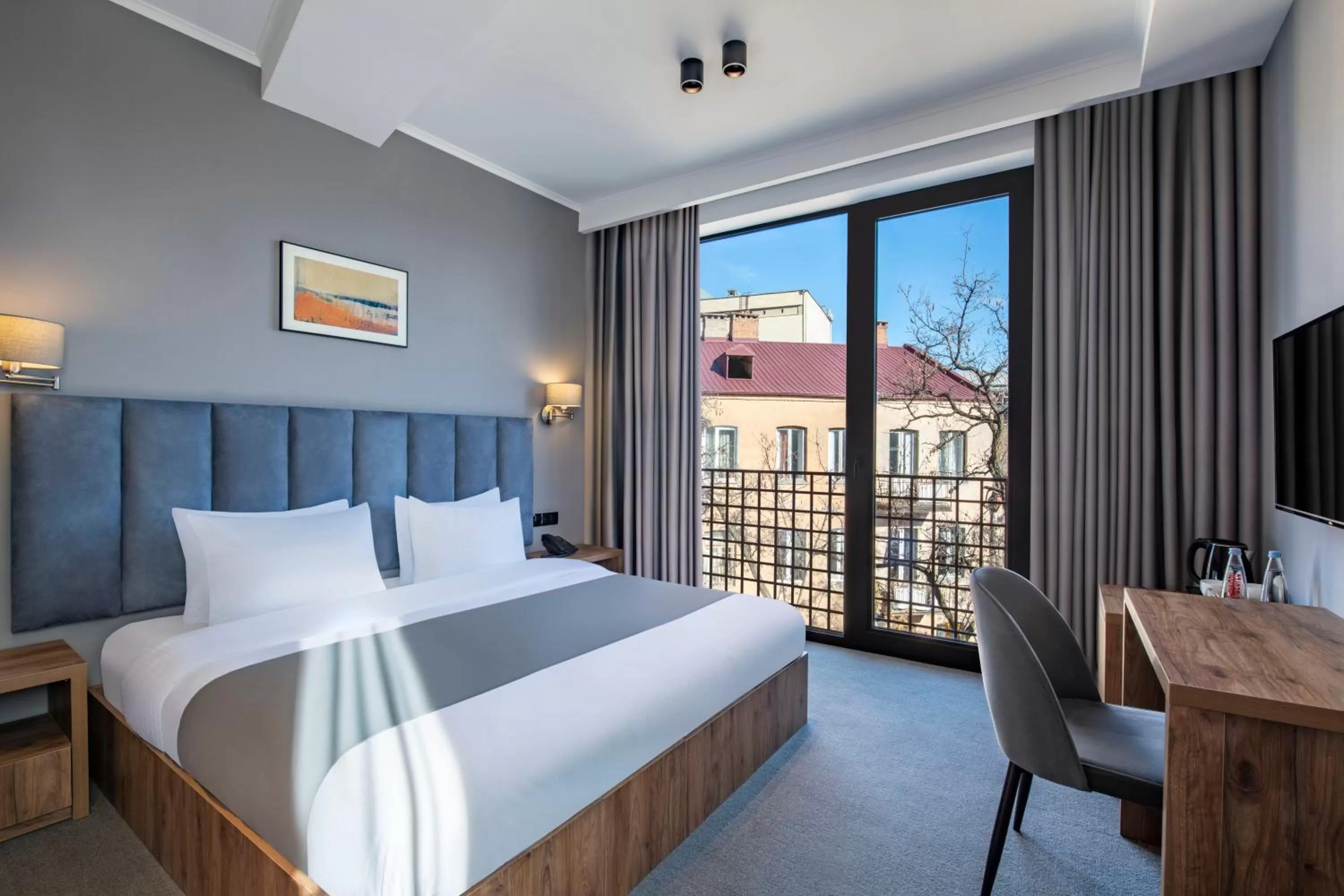 View (from property/room), Bed in Barnovi Boutique Hotel