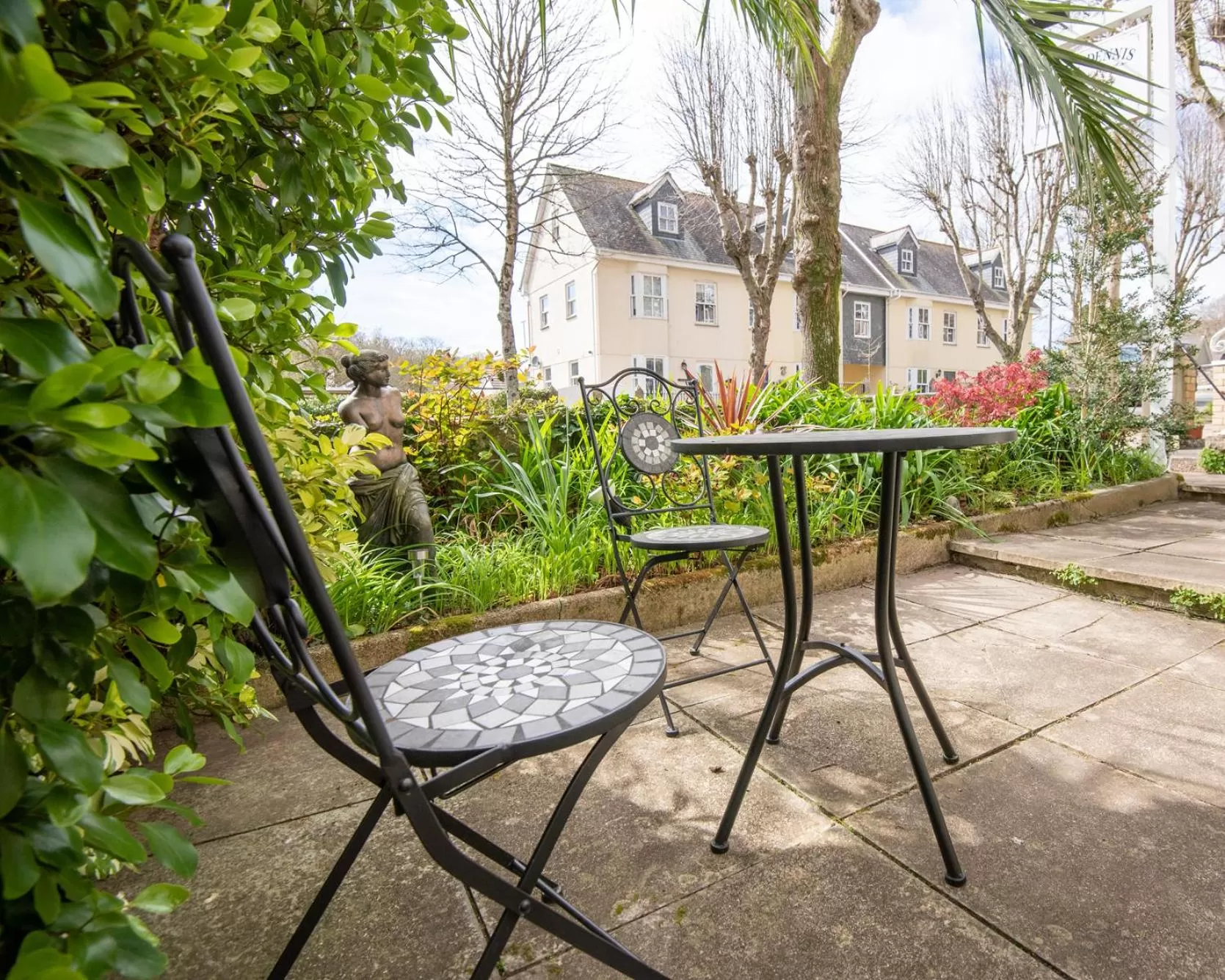 Garden in The Pendennis Guest House