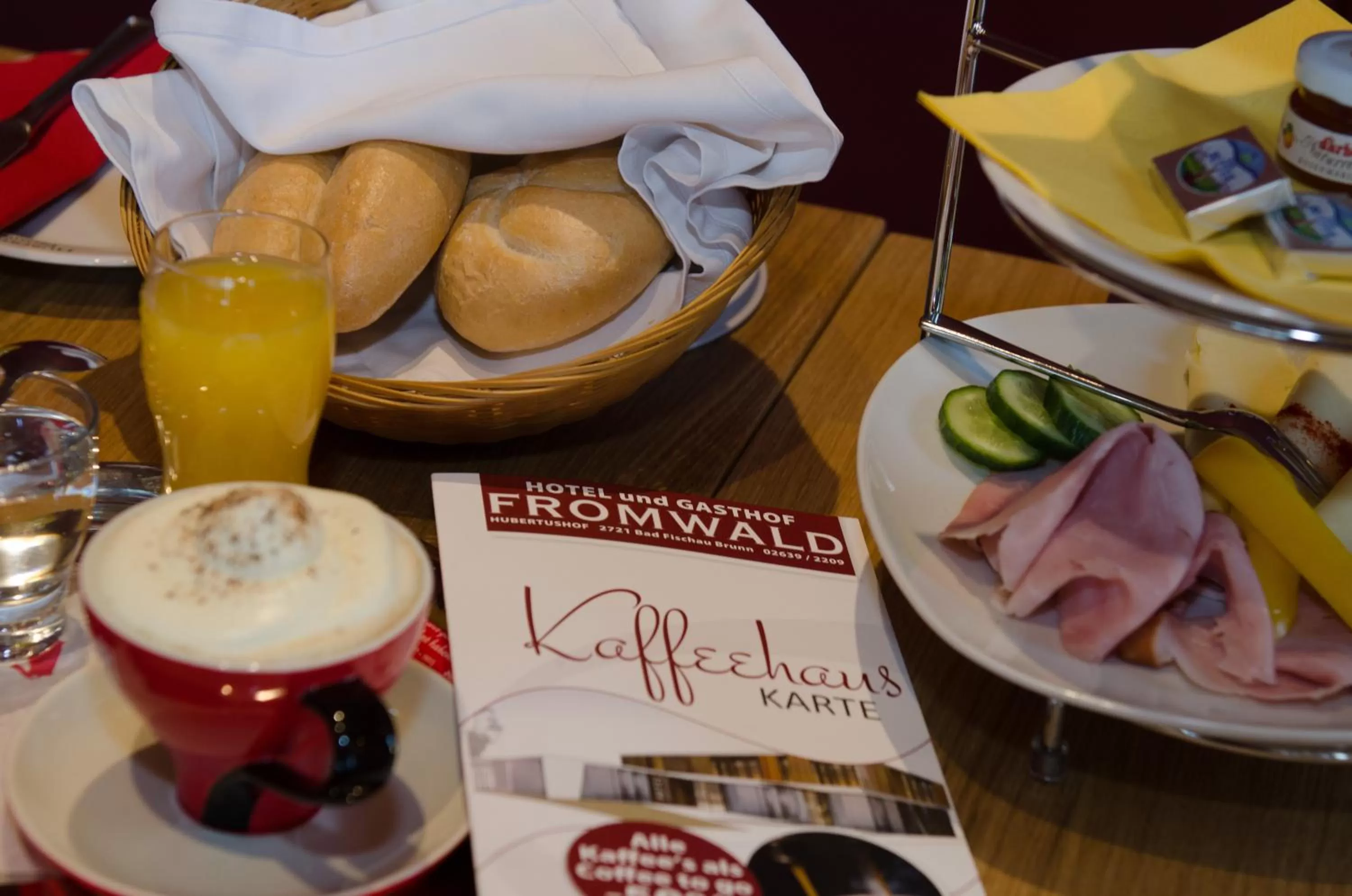 Food in Hubertushof Fromwald Hotel und Gasthof