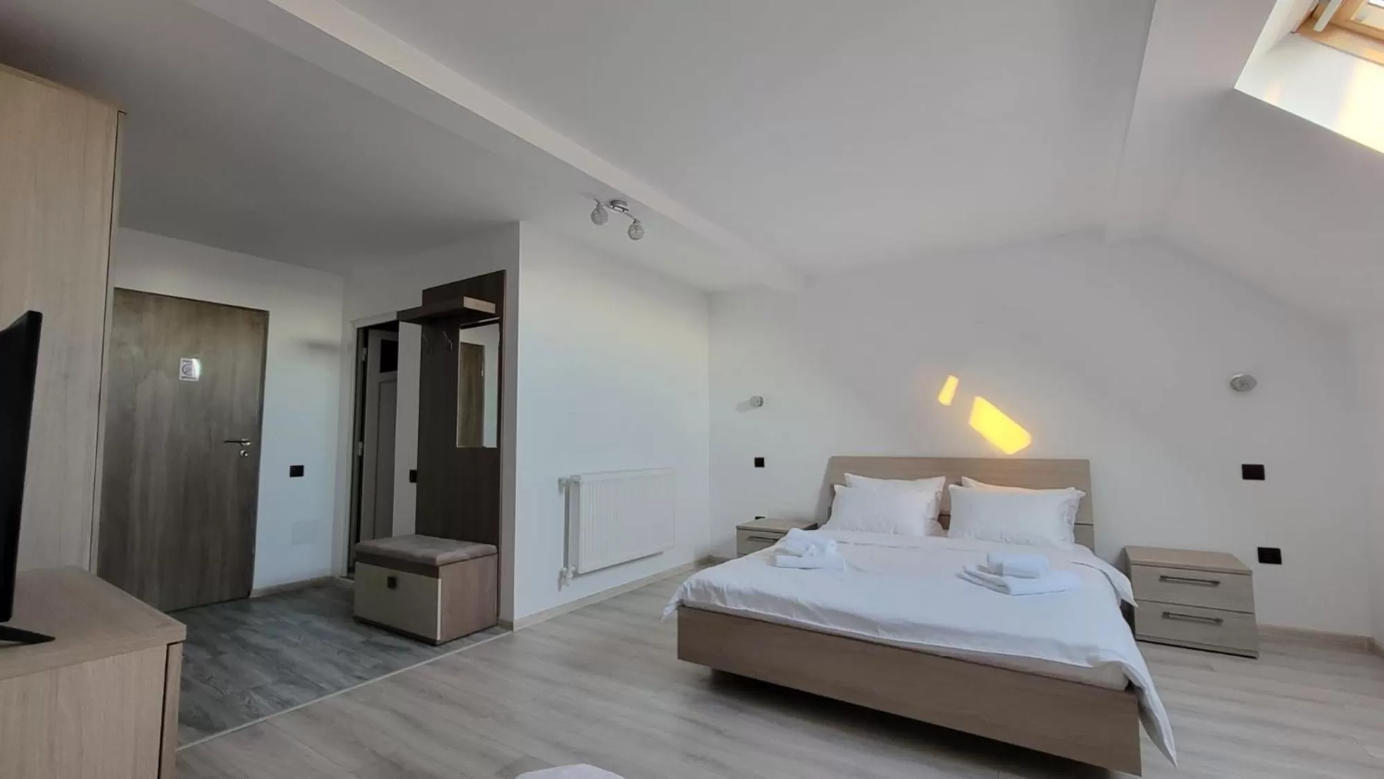 Bed in Hotel IMPERYUM