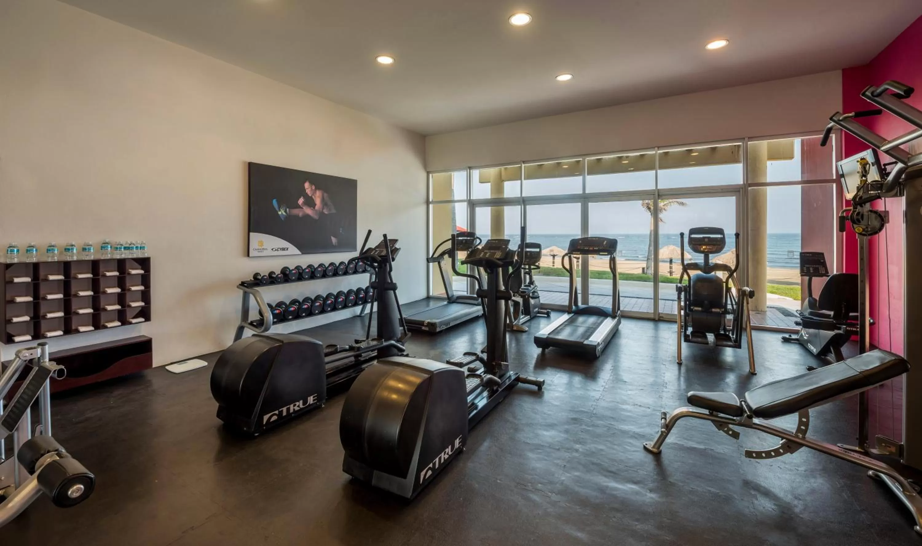 Fitness centre/facilities in Camino Real Veracruz