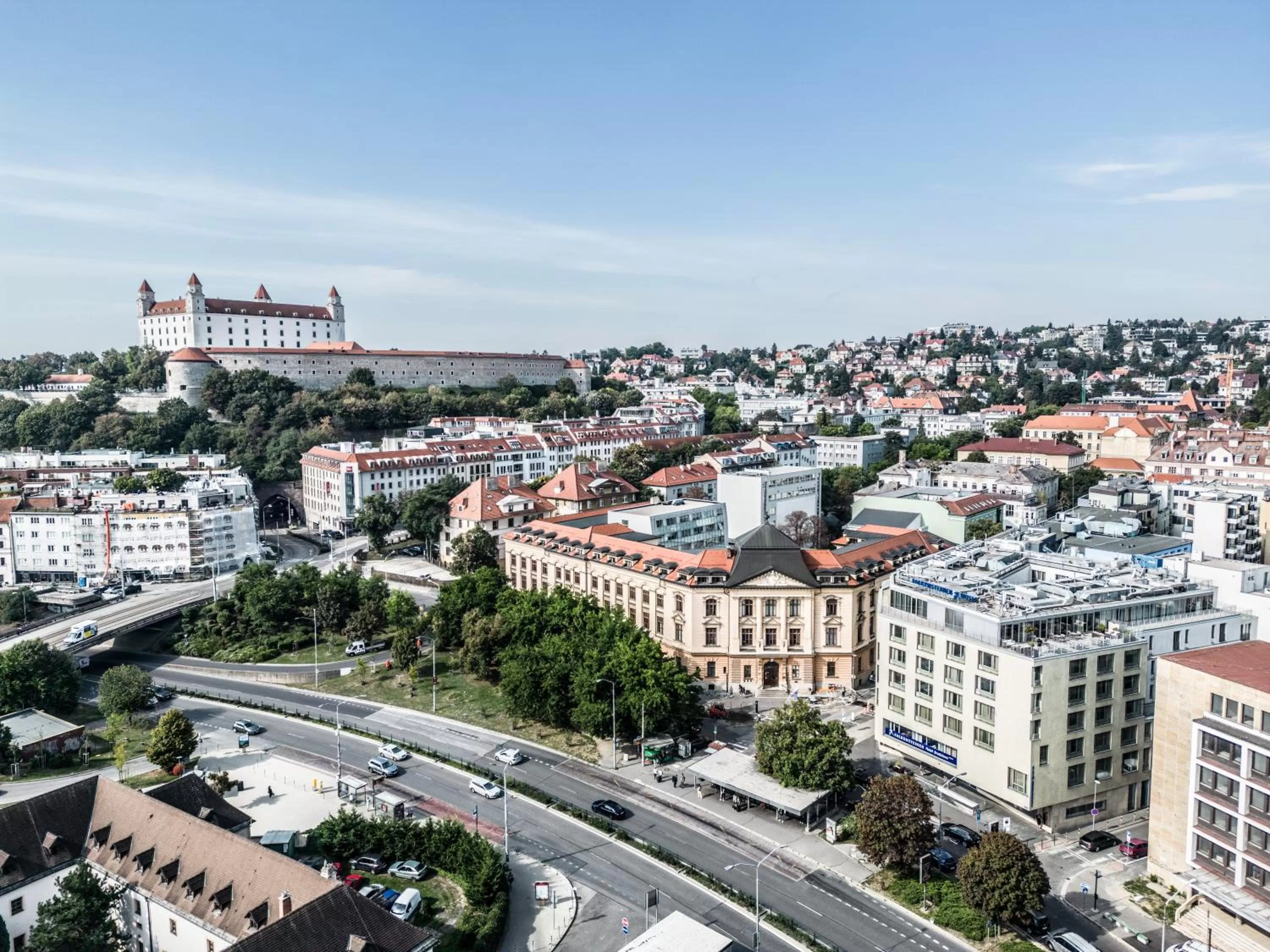 Property building in Falkensteiner Hotel Bratislava
