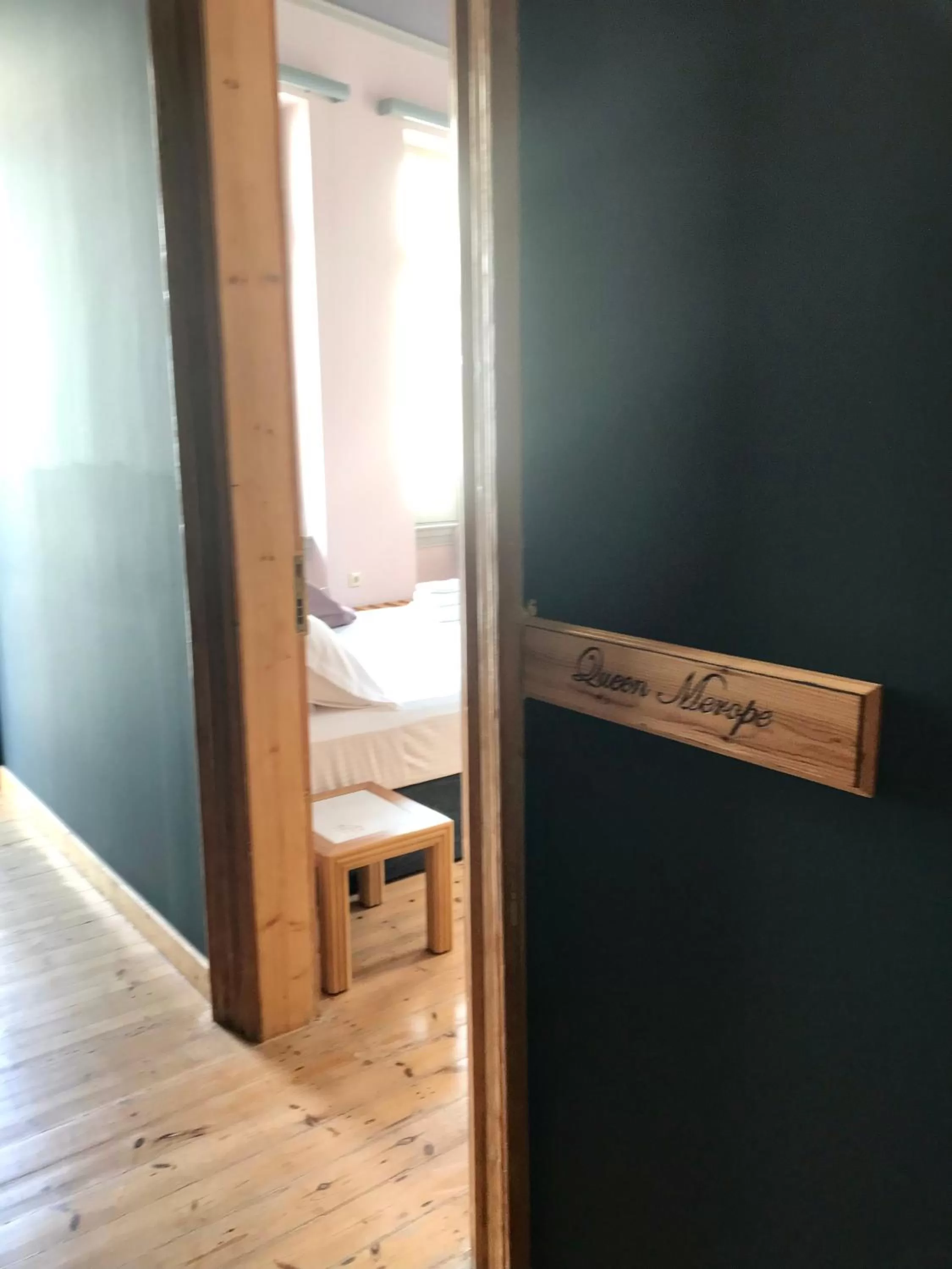 Photo of the whole room in VASILIKON Hotel 1888 the past is present HISTORICAL PRESERVATION MONUMENT